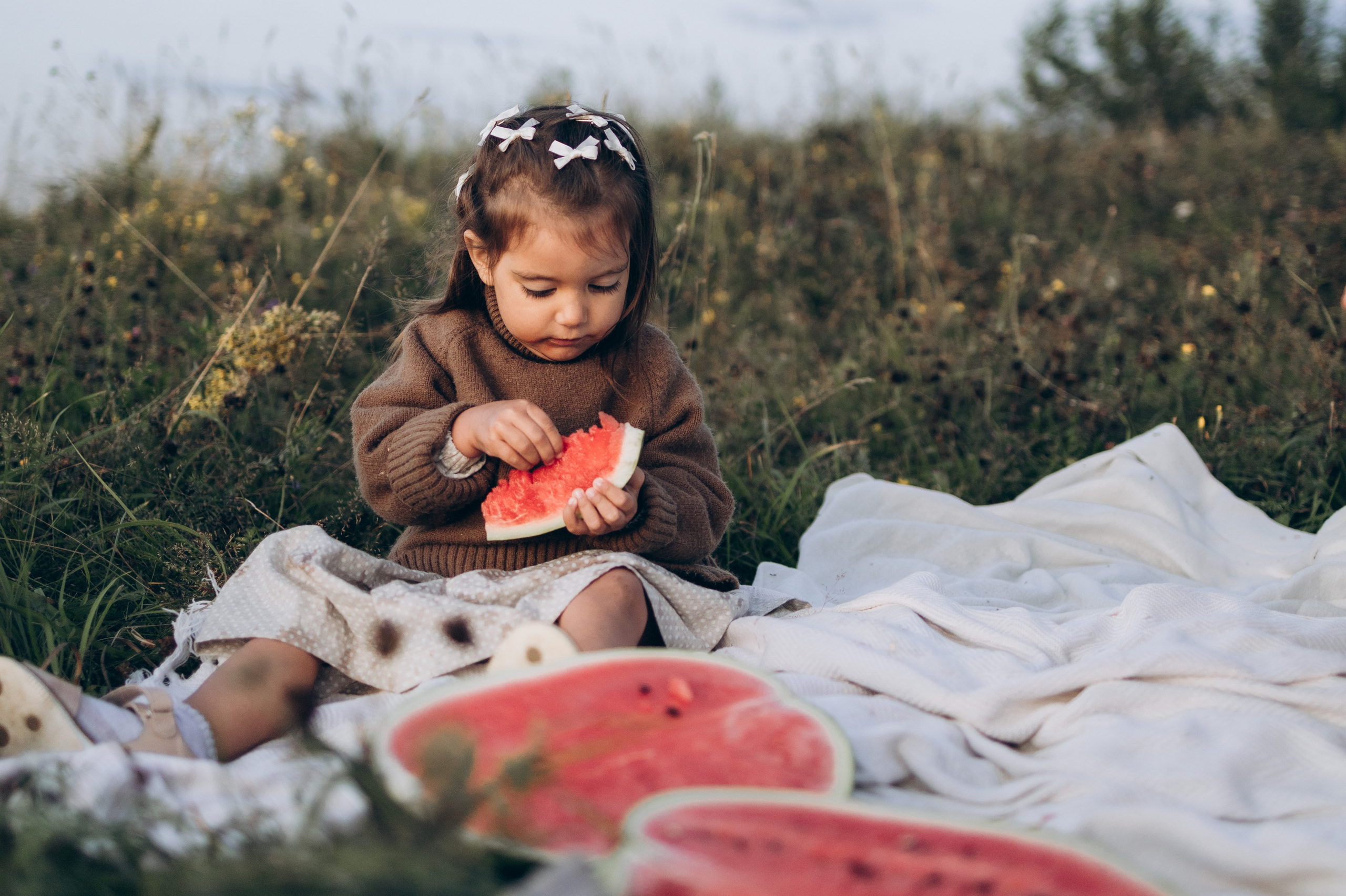 Семейная фотосессия на Колтушских высотах. Семейный и детский фотограф в Санкт-Петербурге Павлова Елена
