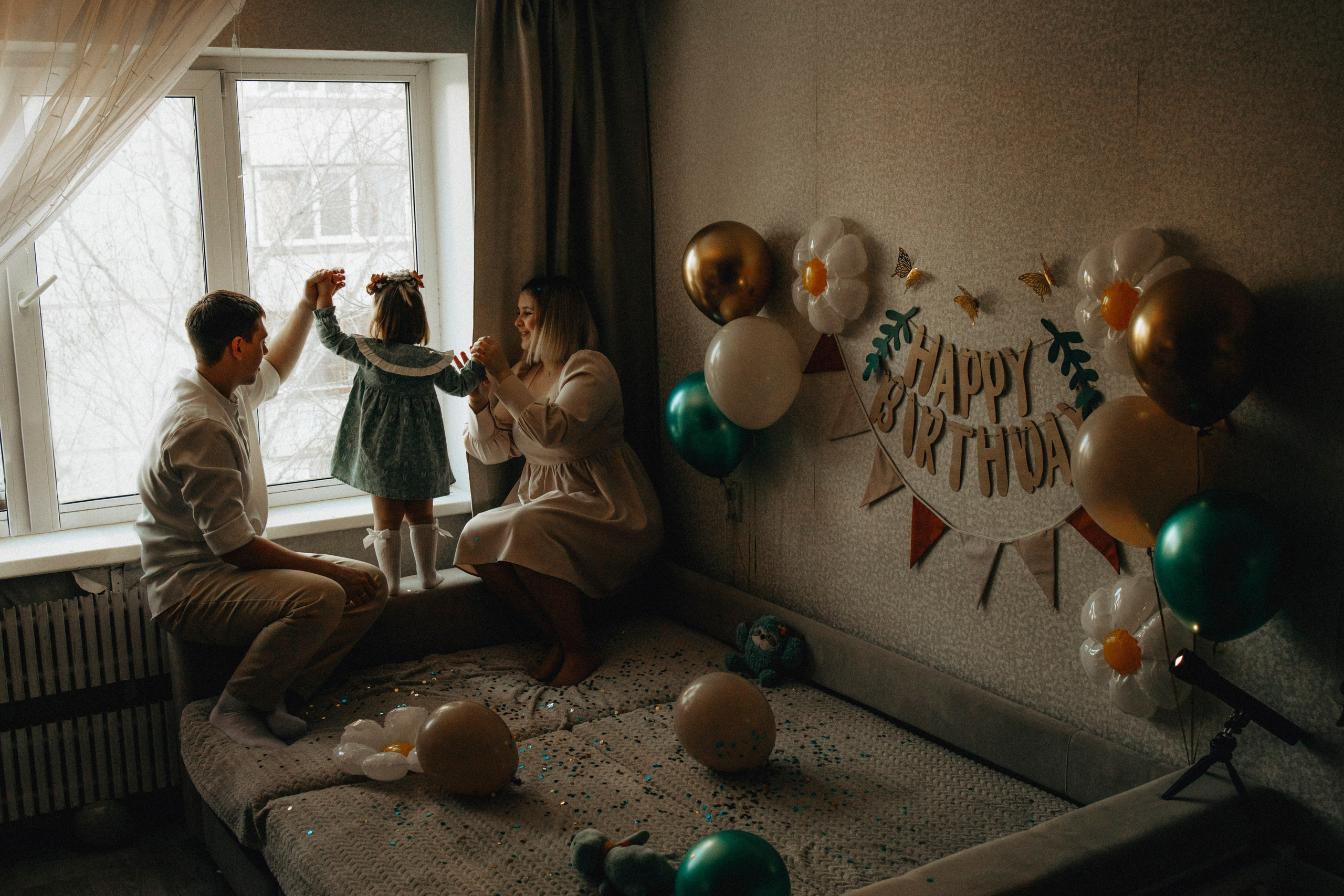 Яркий праздник для Анечки. Lifestyle семейный и детский фотограф в Омске Иванова Екатерина