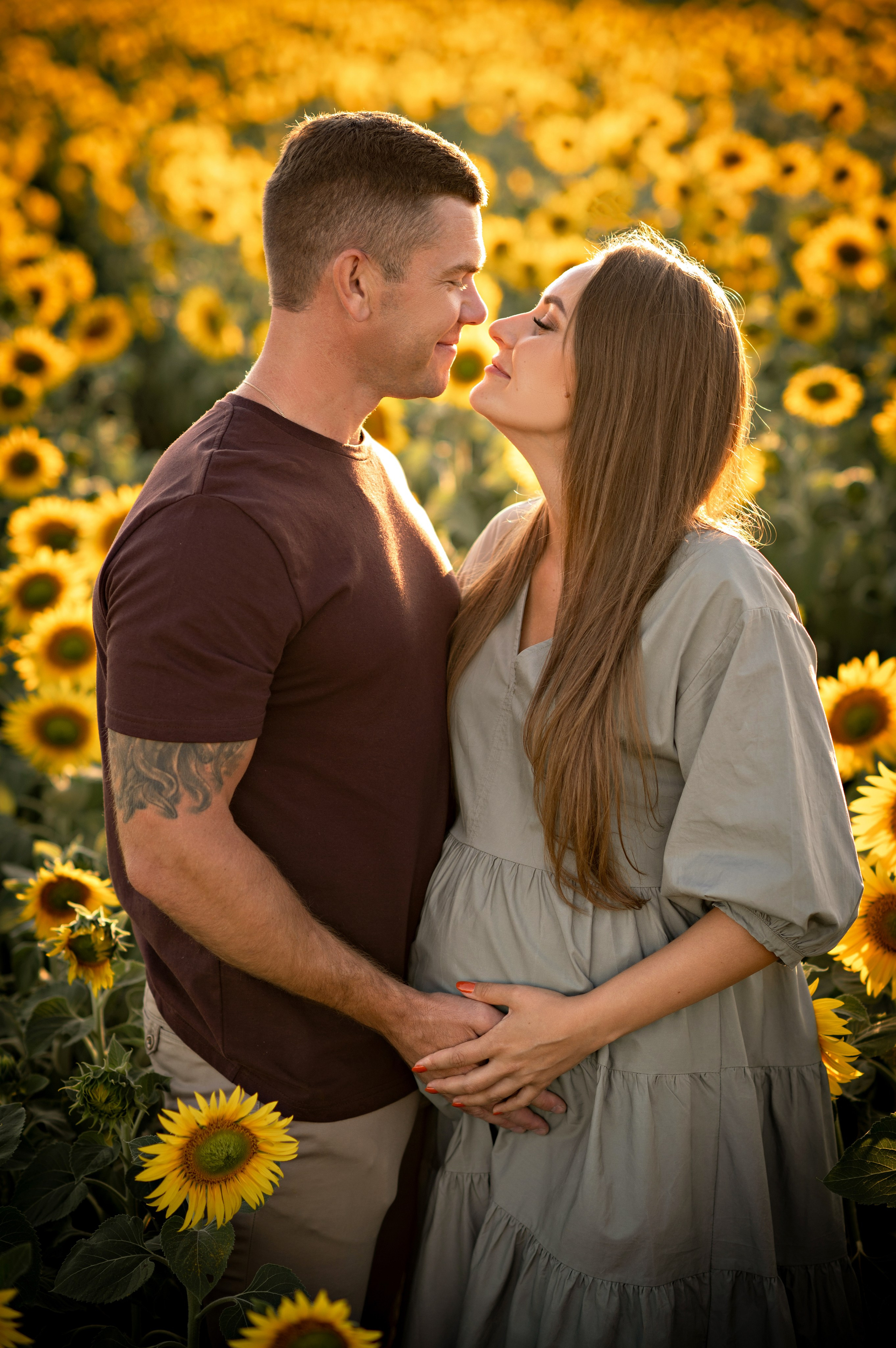 Подсолнухи. Семейный фотограф в Красноярске Надежда Кошелева