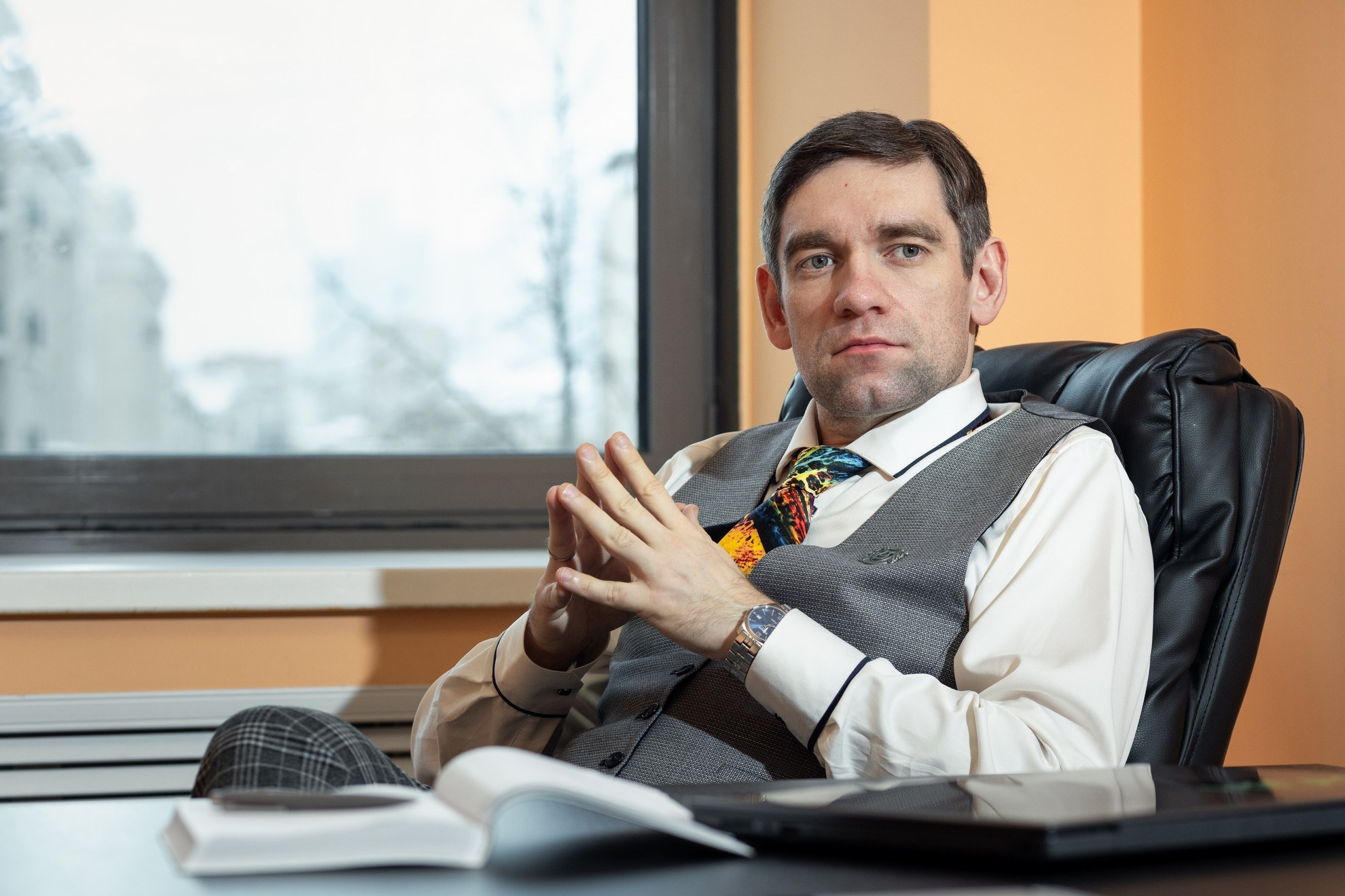 Мужской бизнес портрет. Свадебный и репортажный фотограф в Москве и Московской области