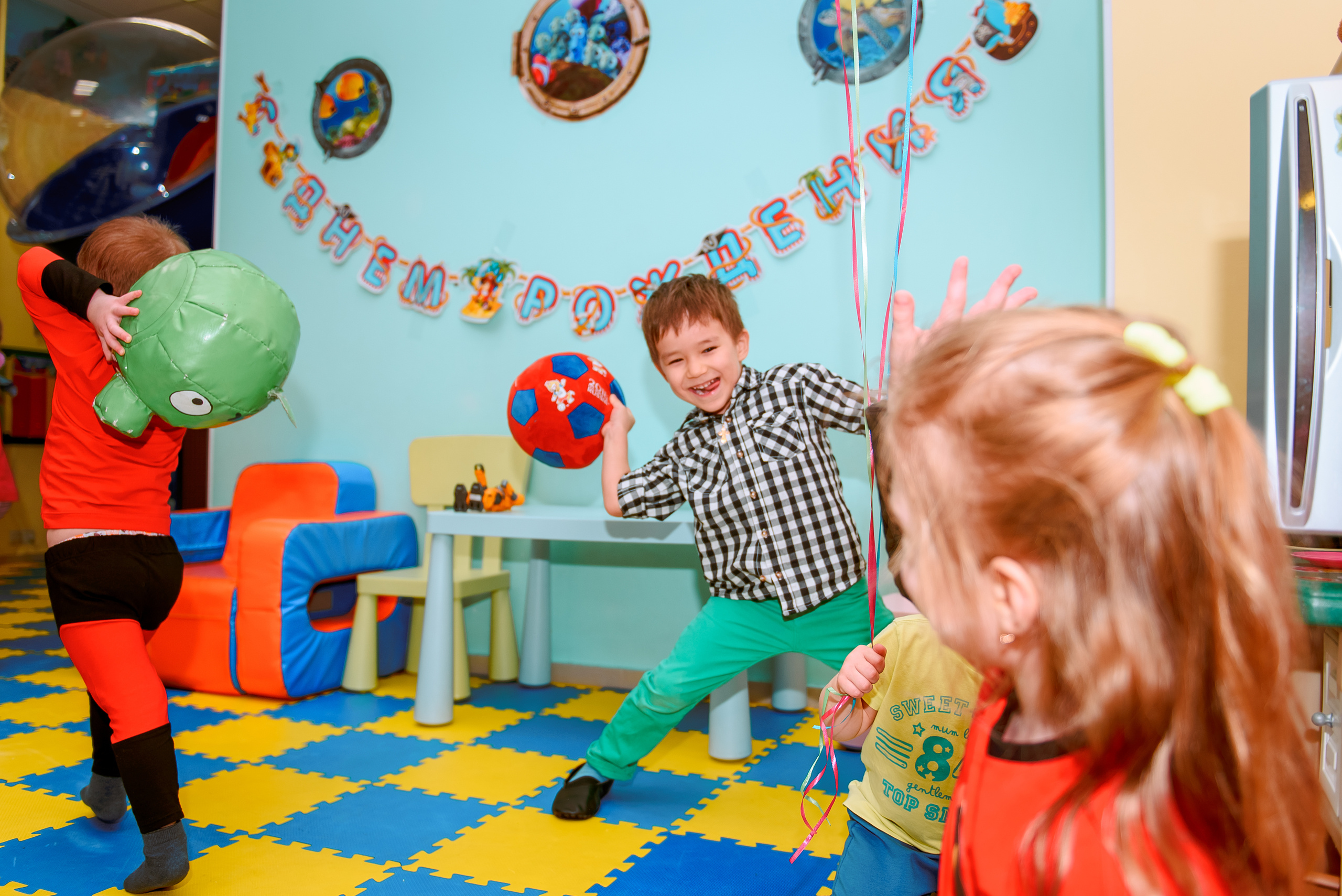 День рождения 3 года. Свадебный и семейный фотограф в Москве Юлия Винник