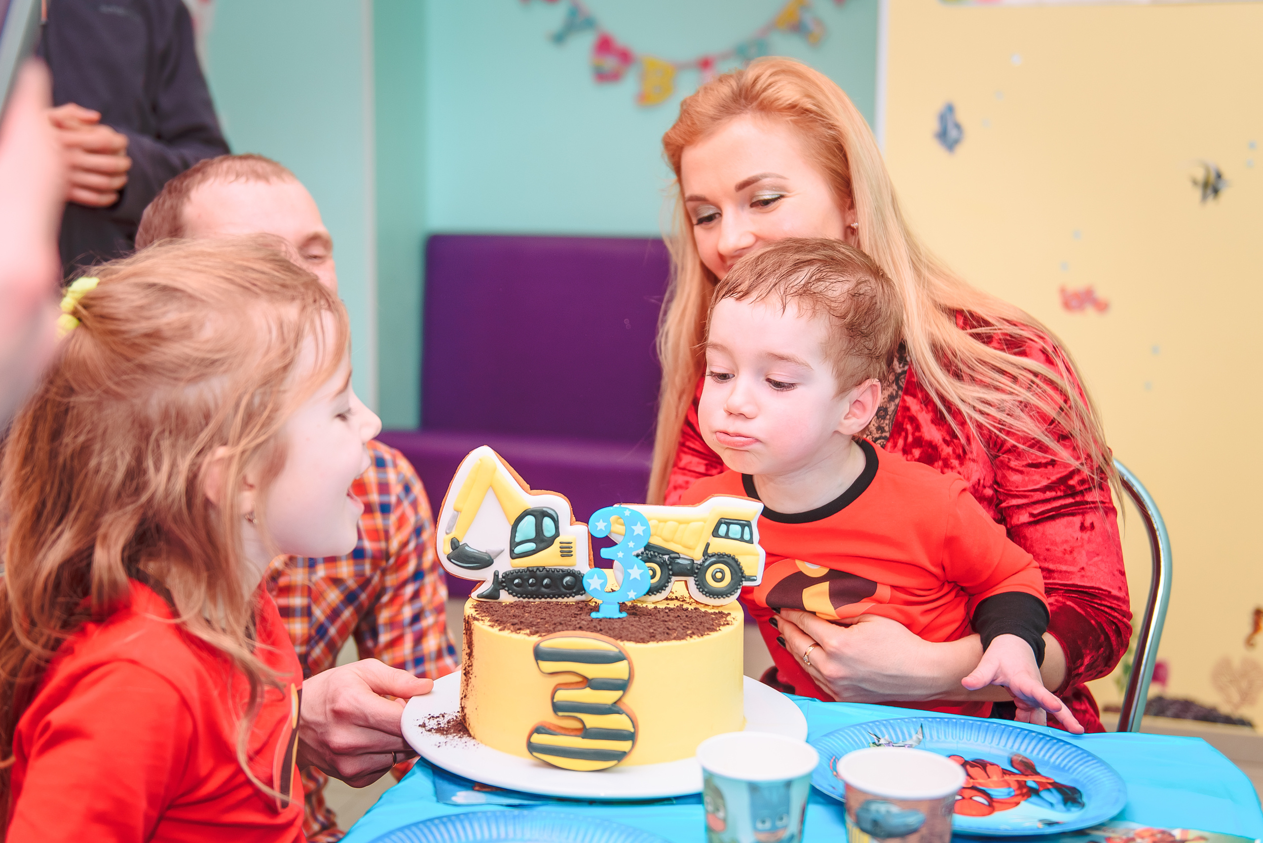 День рождения 3 года. Свадебный и семейный фотограф в Москве Юлия Винник