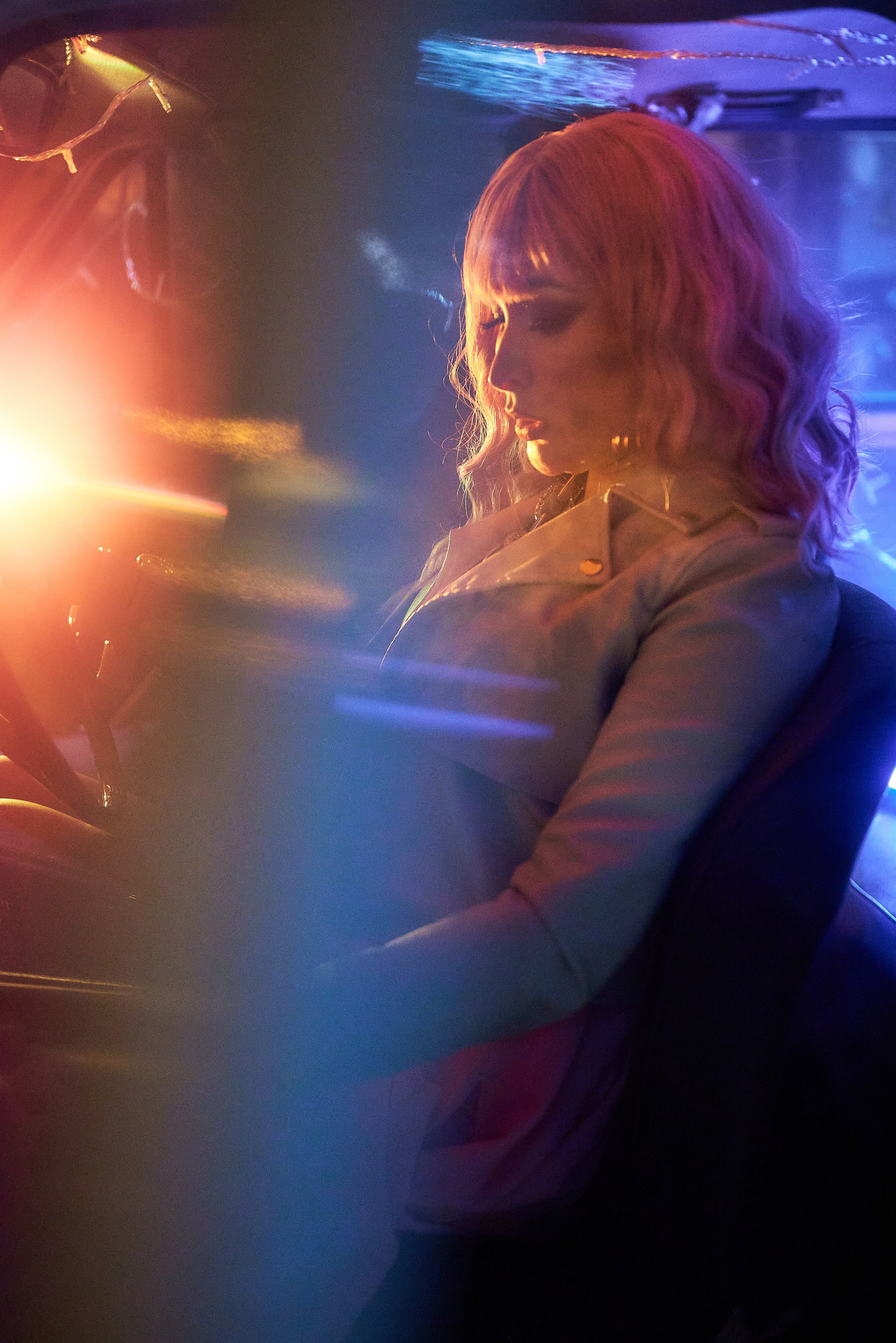 Love in the car. Портретный фотограф в Казани