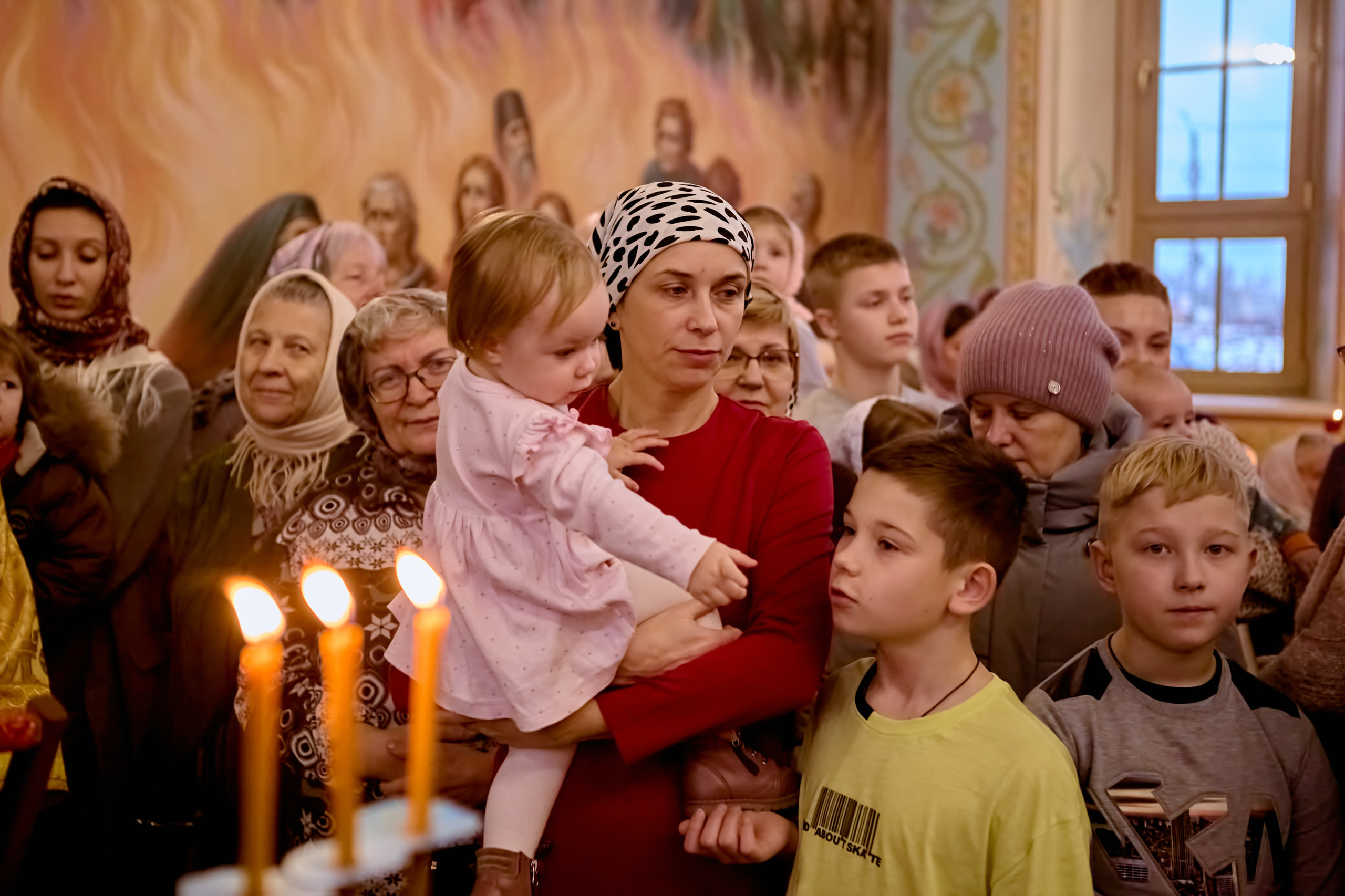 Воскресная Литургия в храме 12 января 2025 г