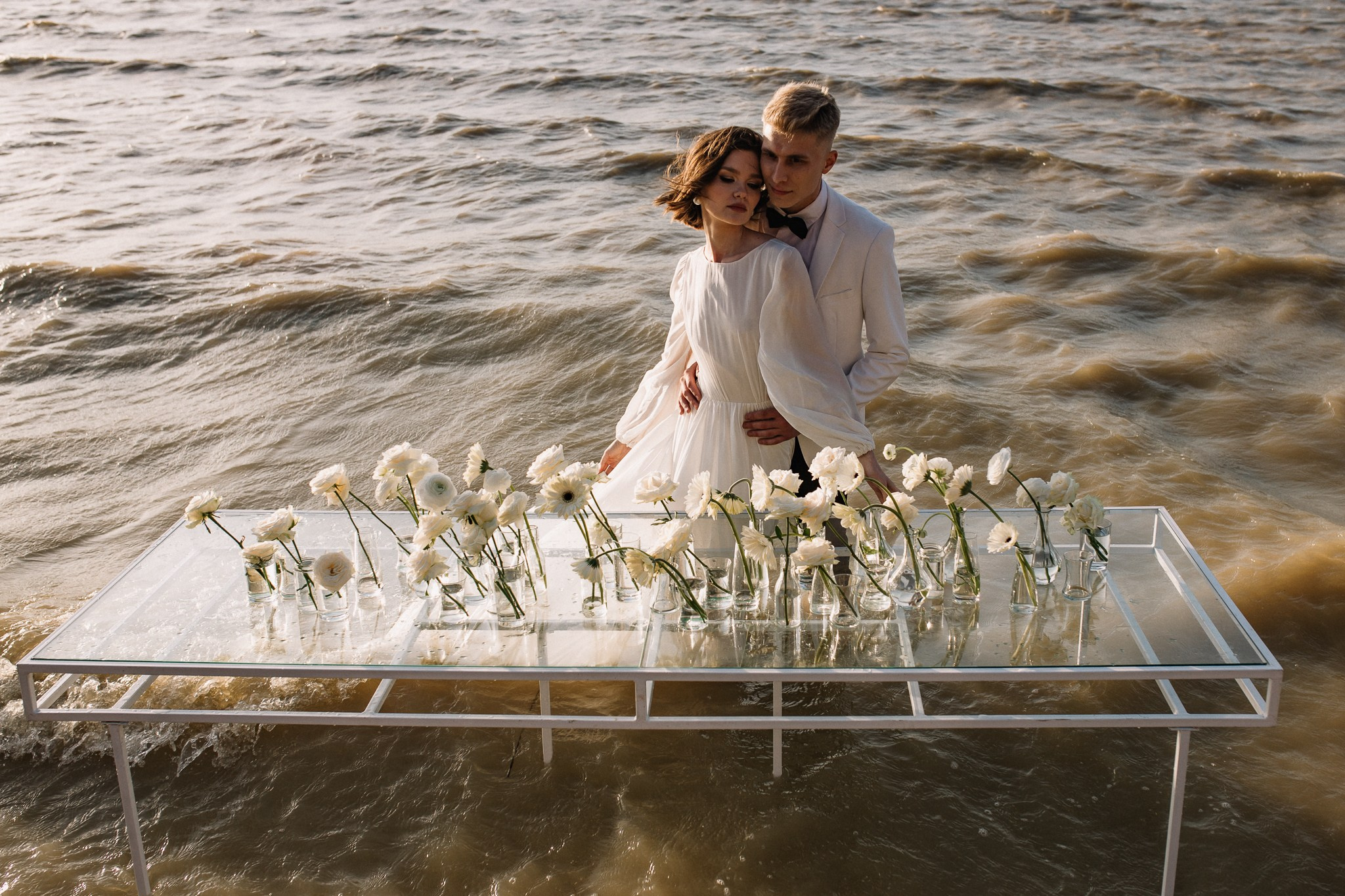 Клятва у волн: пляжная свадебная love story. Семейный и свадебный фотограф Ростове-на-Дону