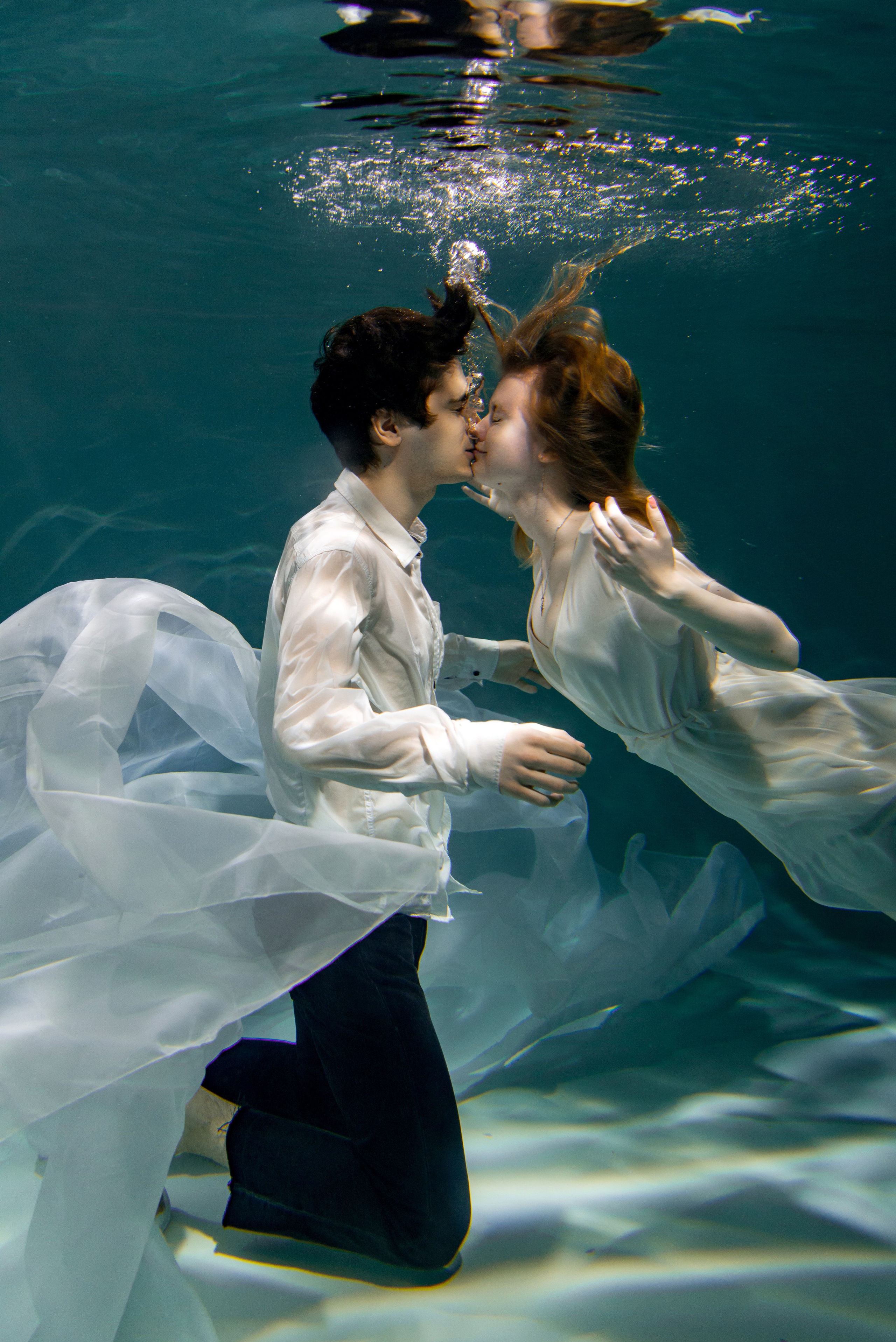 Под водой. Фотограф и дизайнер в Москве Екатерина Лобачева