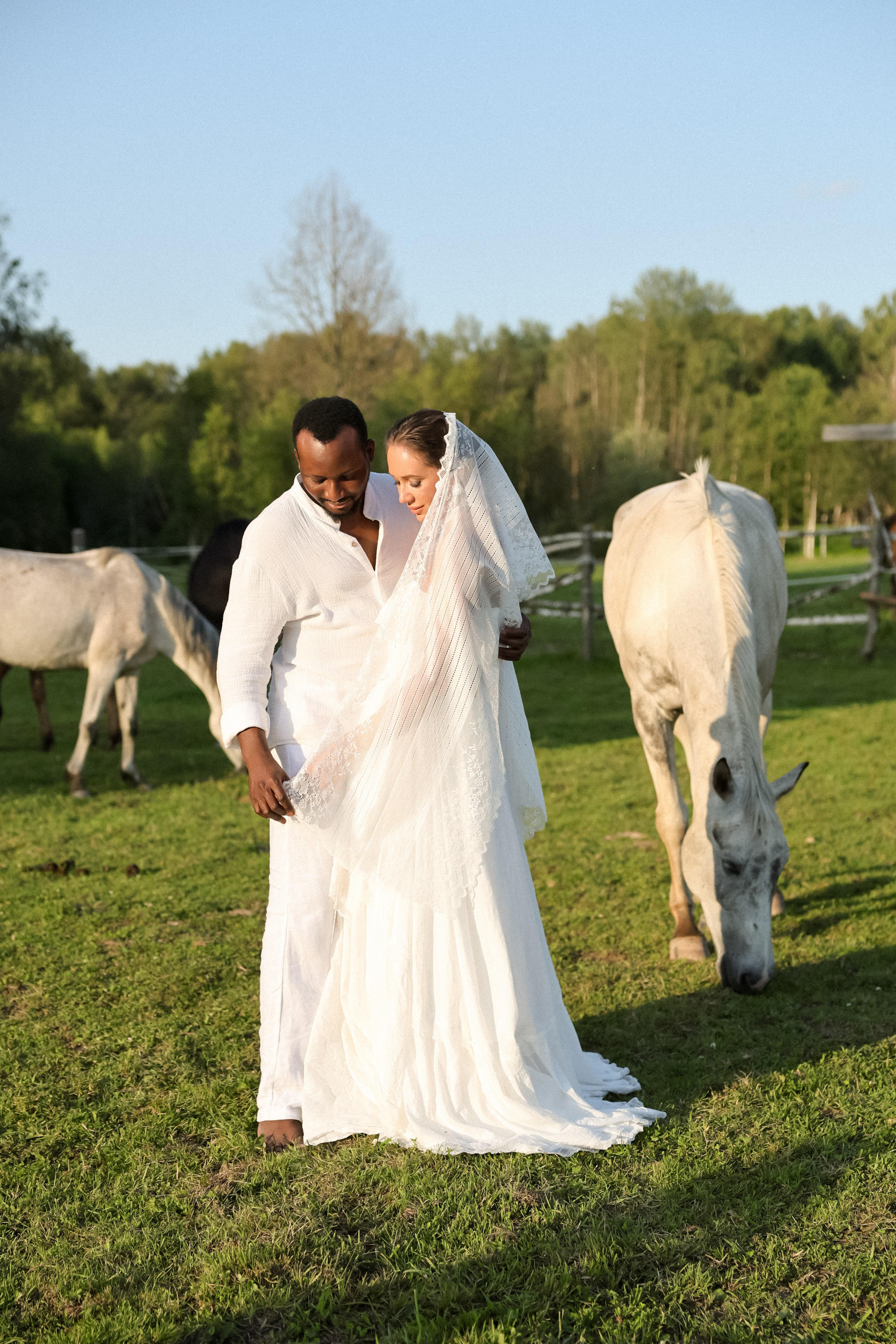 Кристафле и Олеся. Свадебный, репортажный, фотограф Москва и Московская область