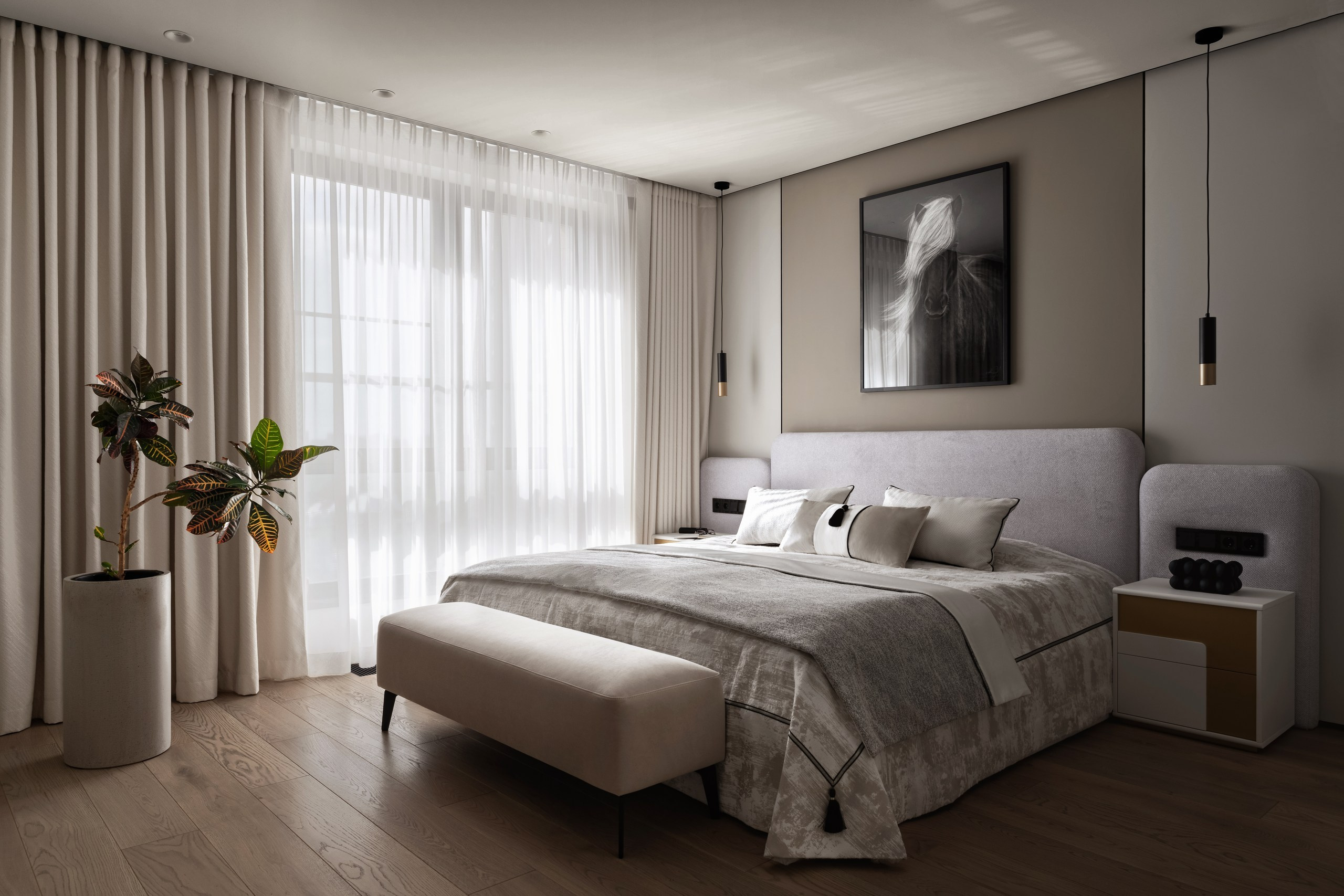 Интерьер спальни