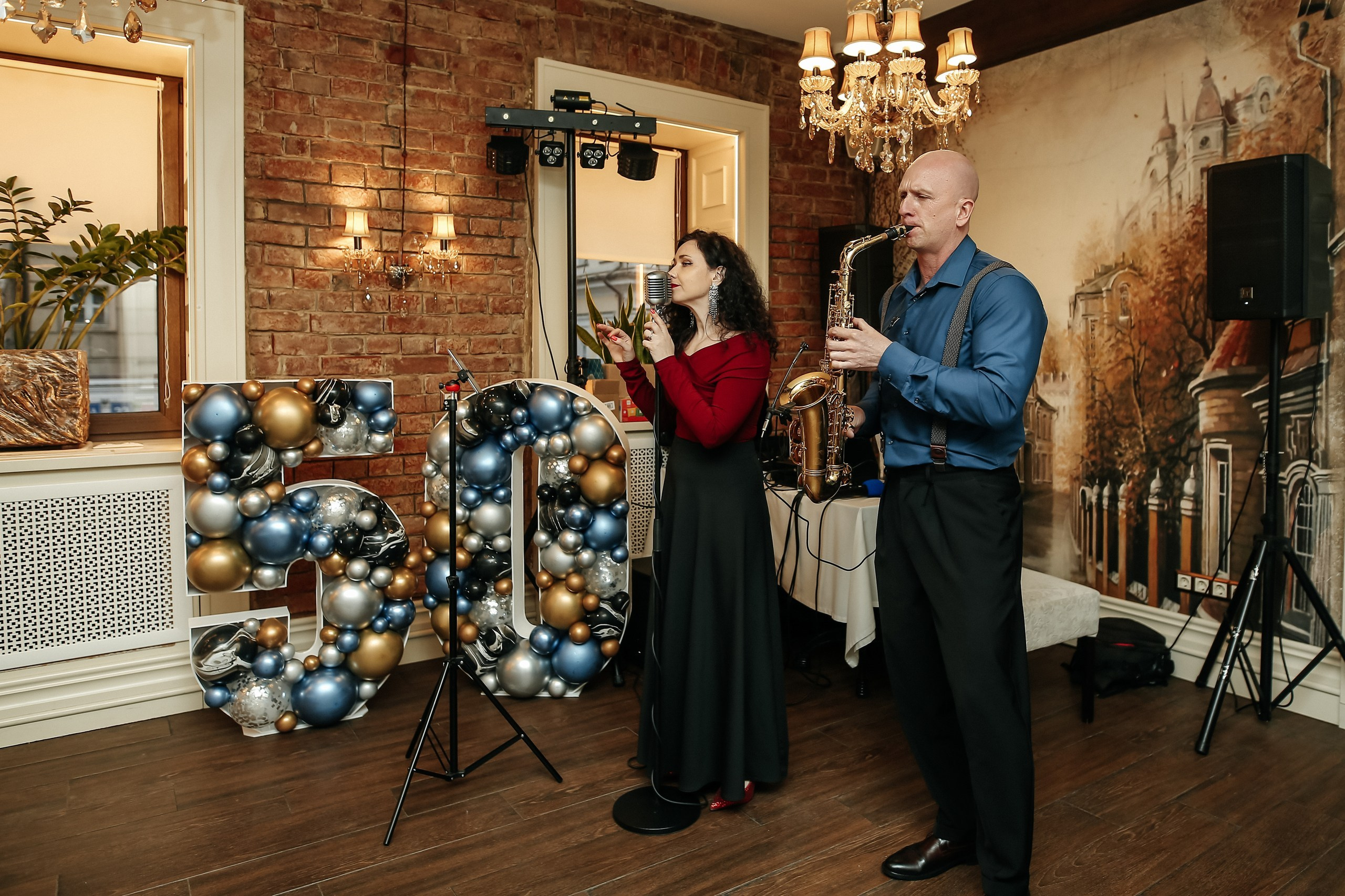 Юбилей Андрея 02.03.2025 г. Свадебный ведущий в Москве Саксофон на свадьбу