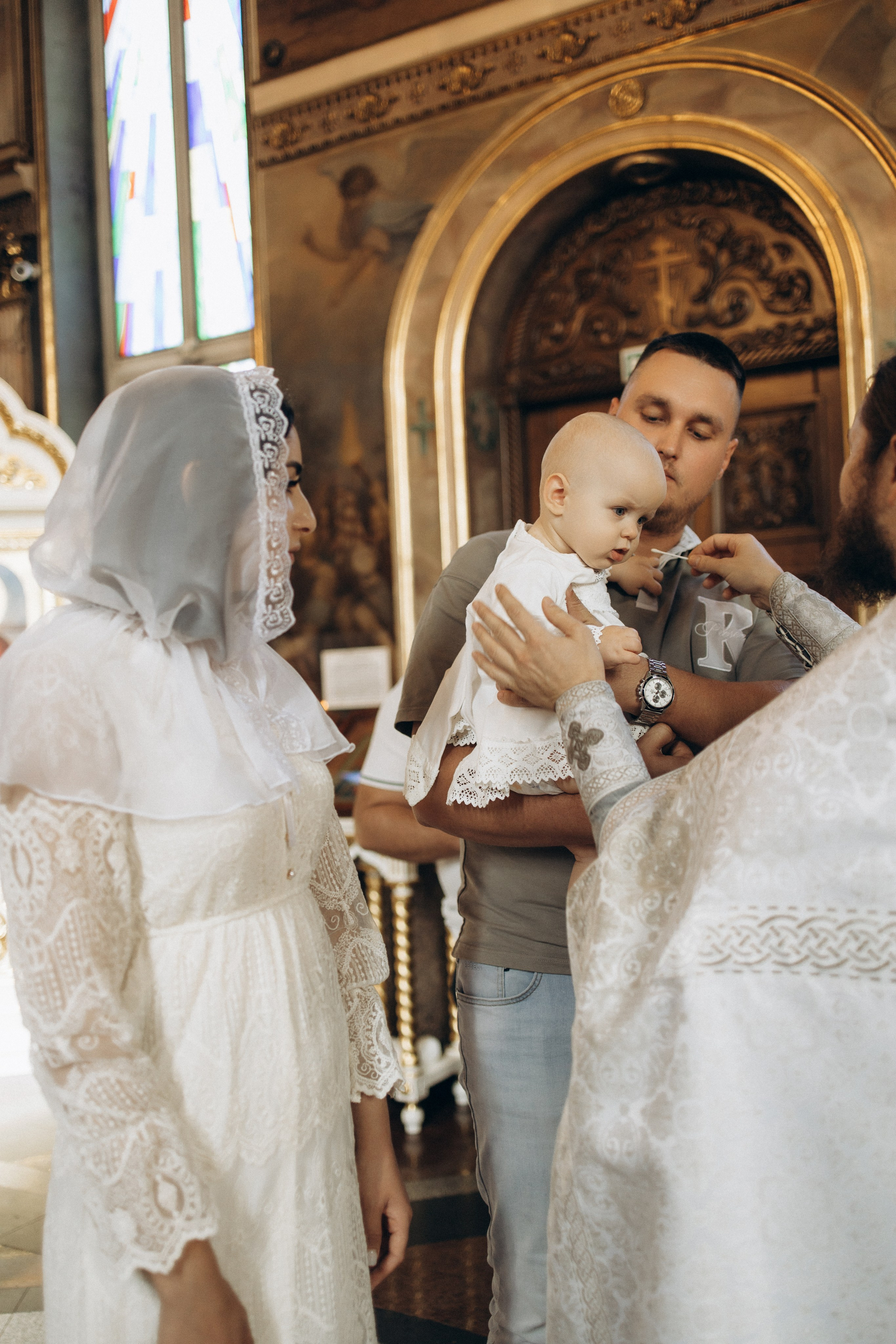 Крещение Арины. Самый теплый фотограф в Краснодаре Рябоконь Ксения