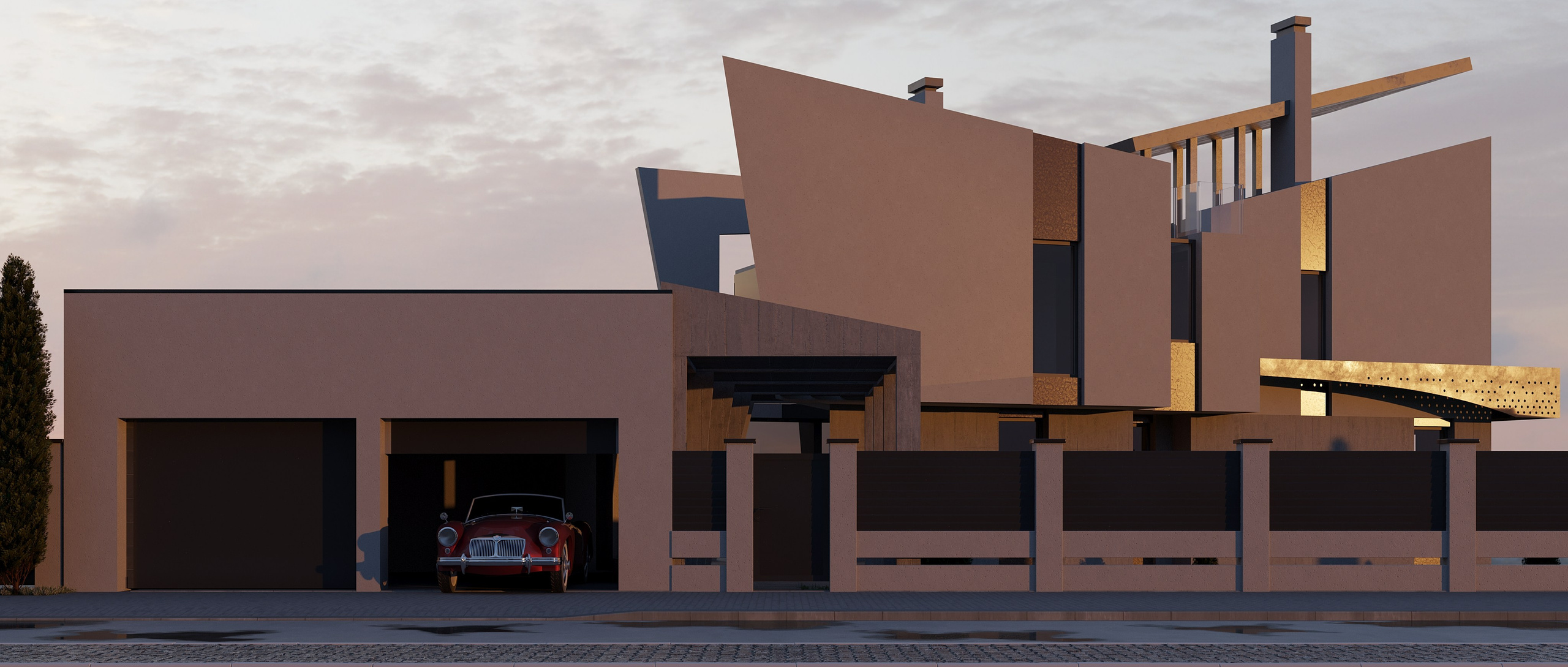 Проект частной виллы (г. Усть-Донецк)