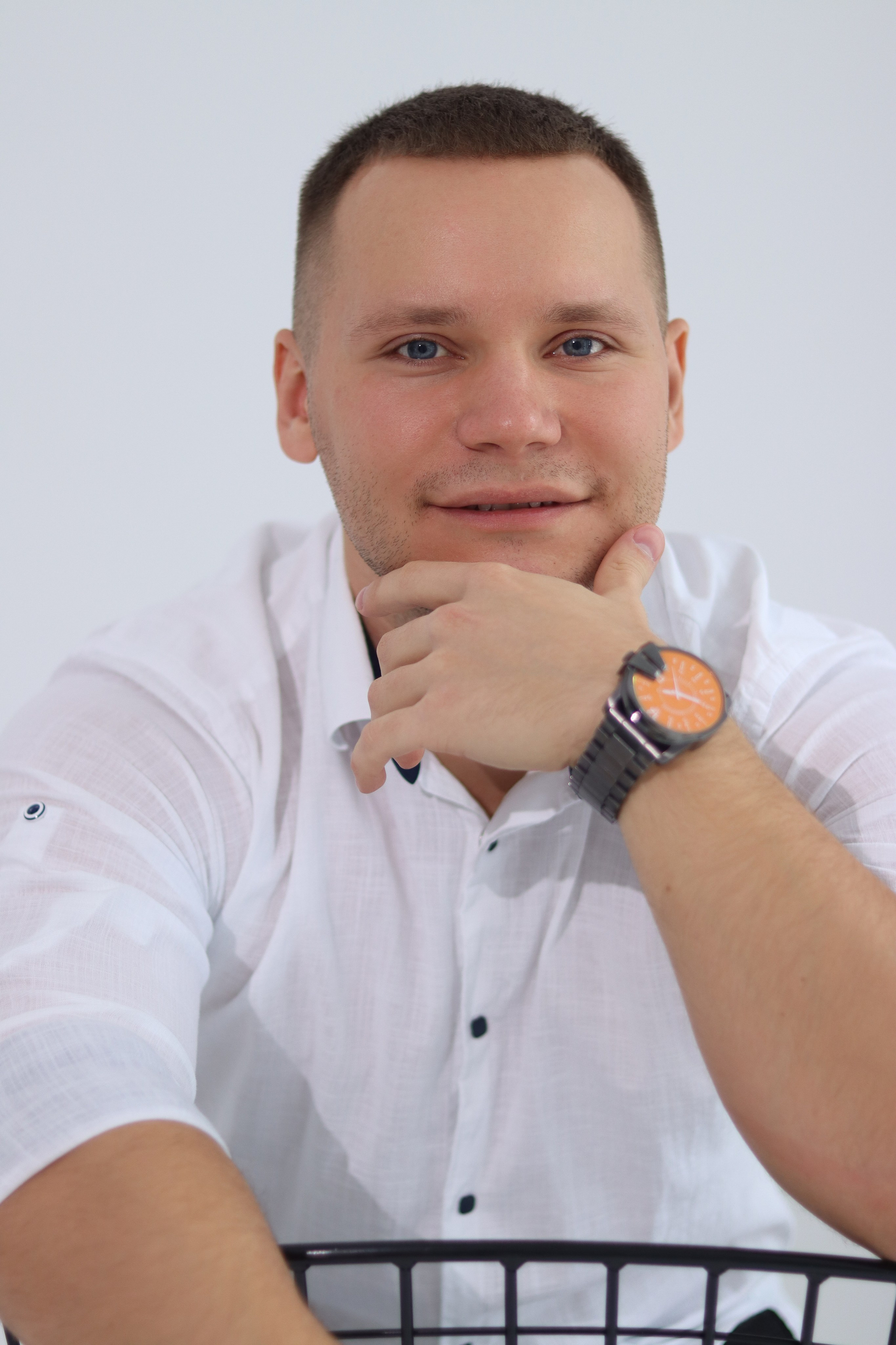 Фотосьёмка для Витали в студии. Фотограф Самара Лена Мандарин