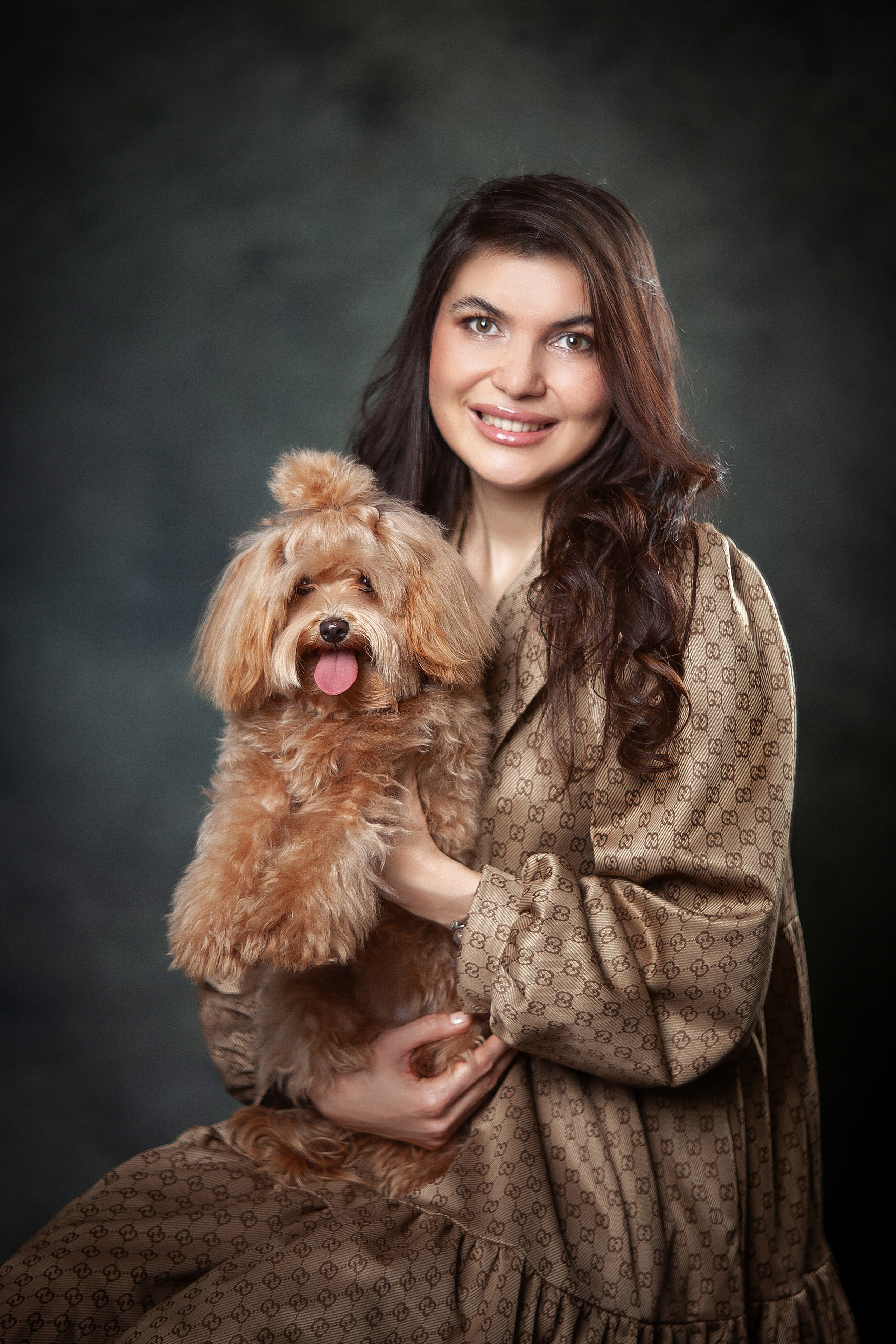 Дама с собачкой. Фотограф Мария Кольцова