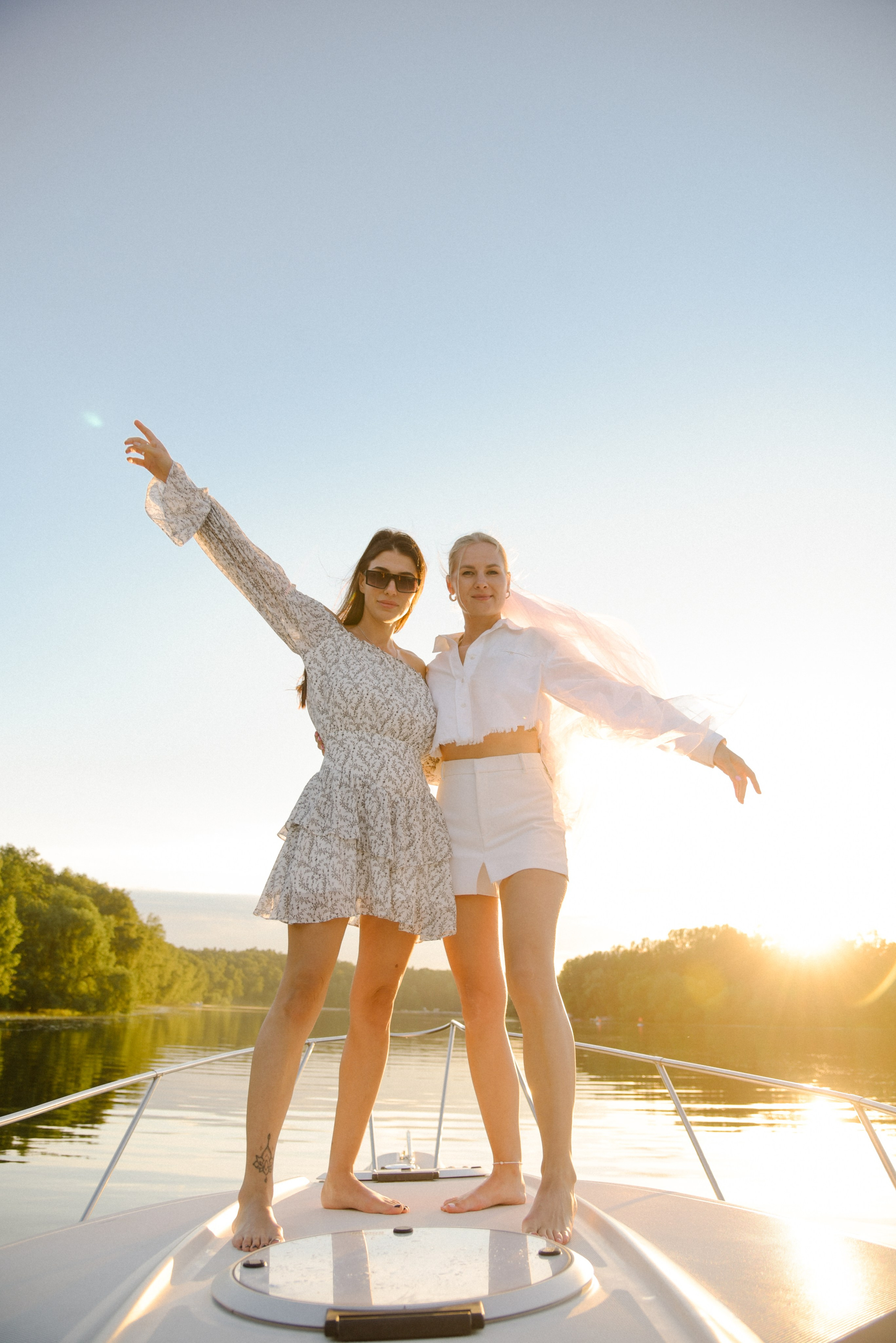 Девичник на яхте. Фотограф Лола Волна, город Москва