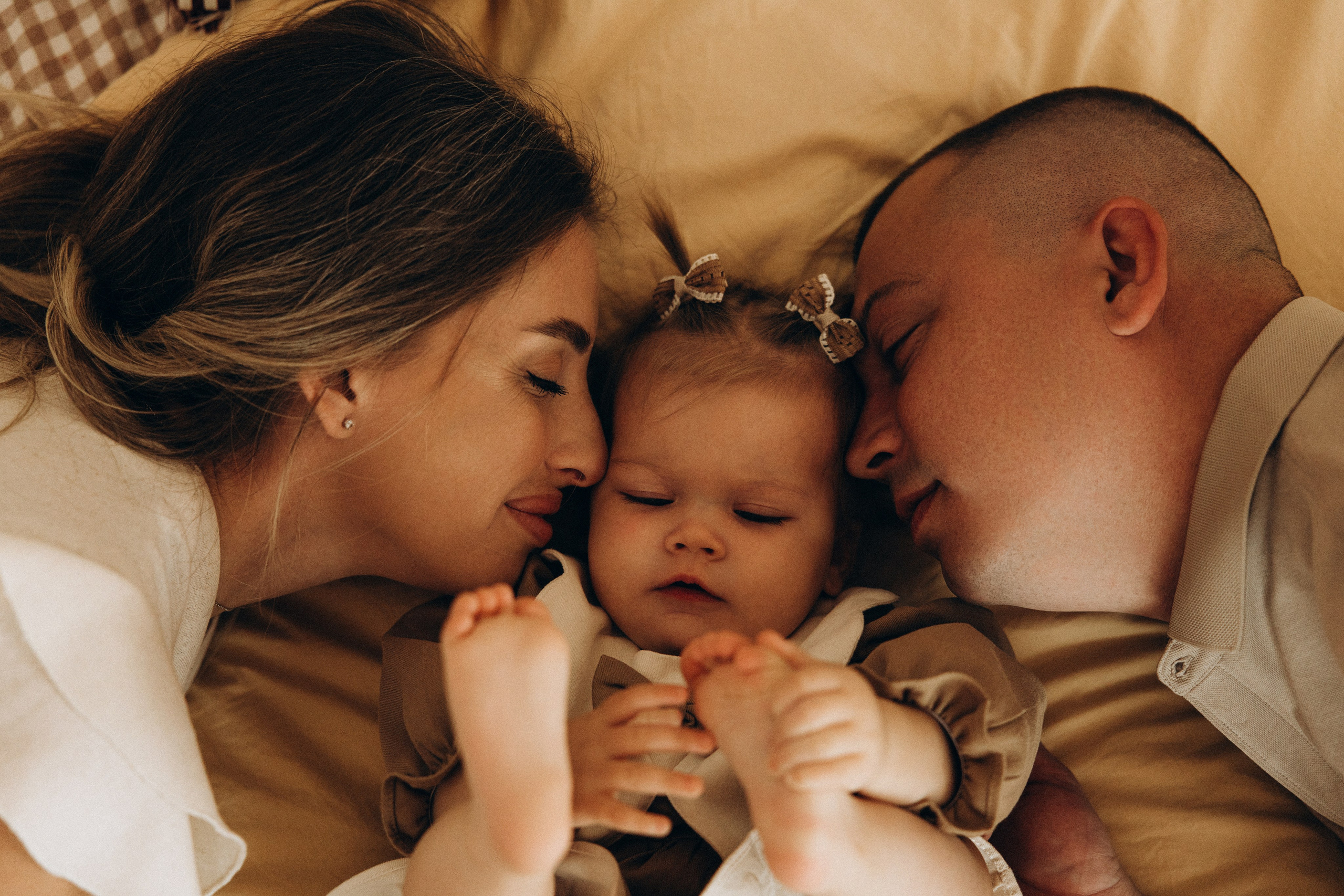 Максим, Алена, и Алиса. Фотограф Краснодар