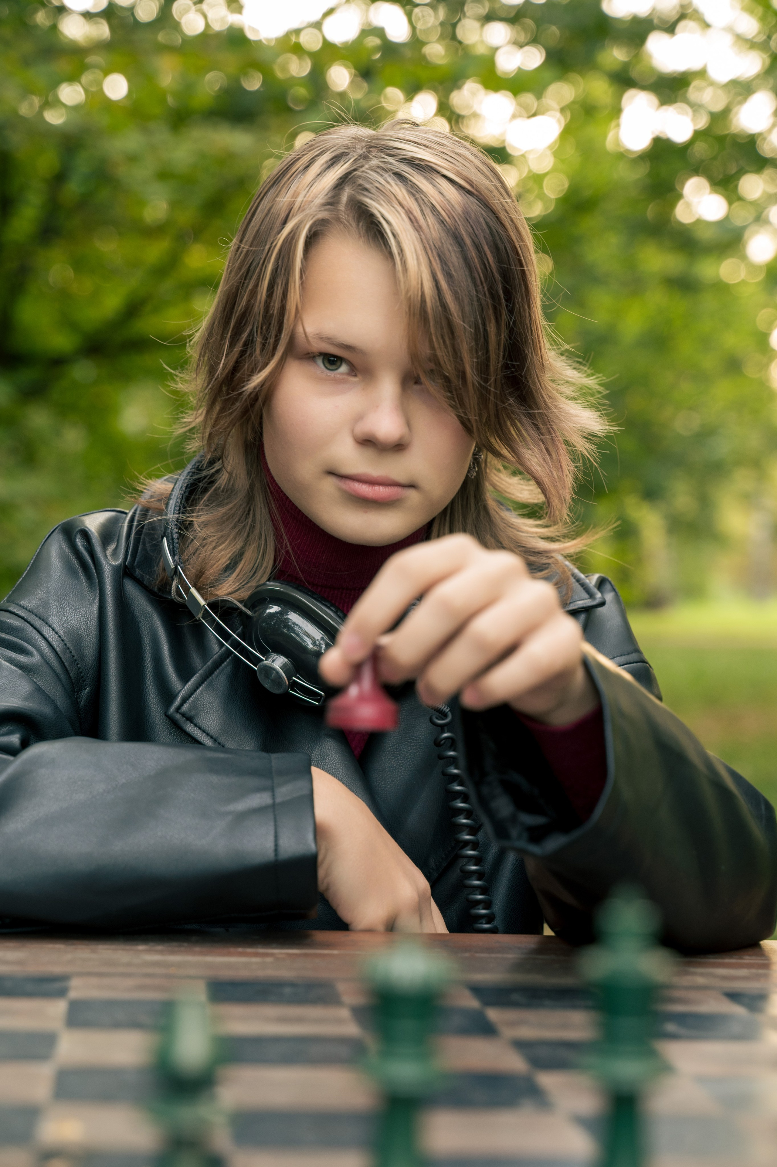 Семейная фотосессия в парке. Школьный фотограф в Москве