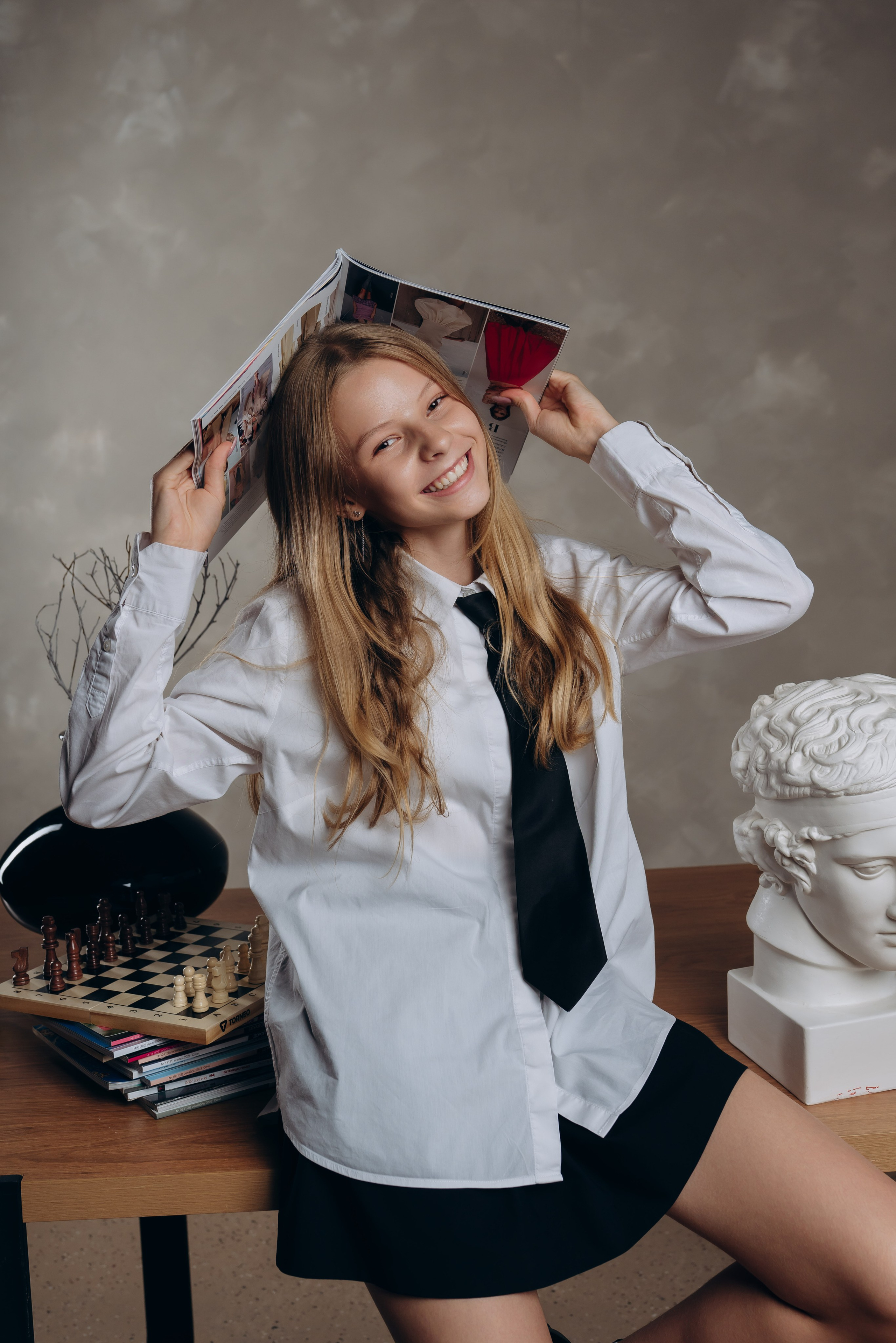 Рекламная съемка Woodbook. Efimova Model Agency