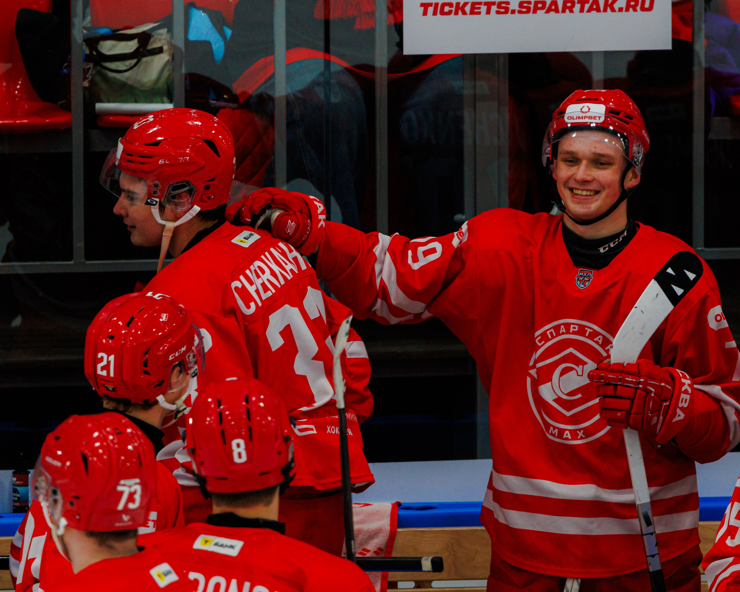 МАТЧ МХЛ. МХК СПАРТАК МАХ — ХК КРЫЛЬЯ СОВЕТОВ. Artem Zenin Photography