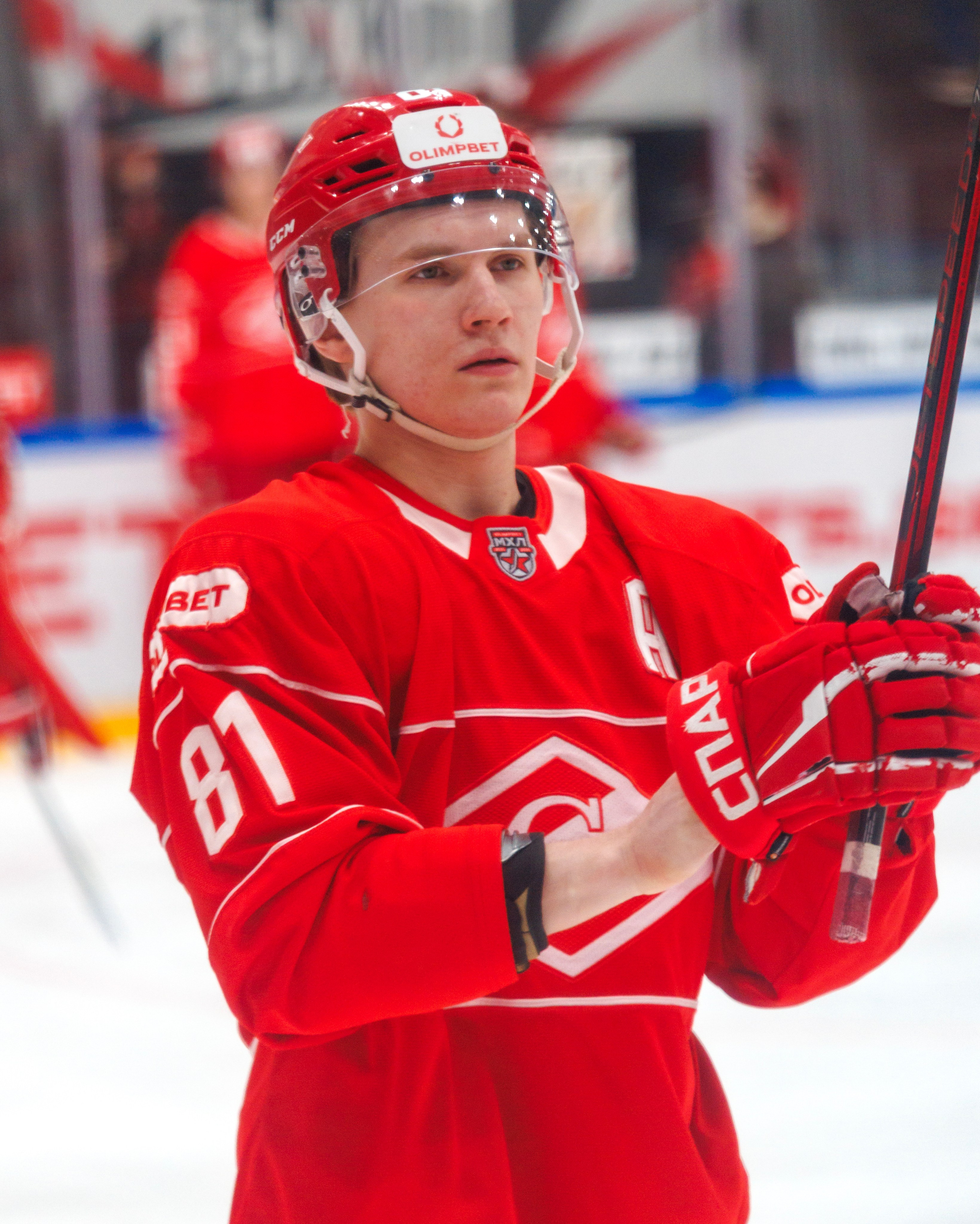 МАТЧ МХЛ. МХК СПАРТАК — АКАДЕМИЯ СКА. Artem Zenin Photography