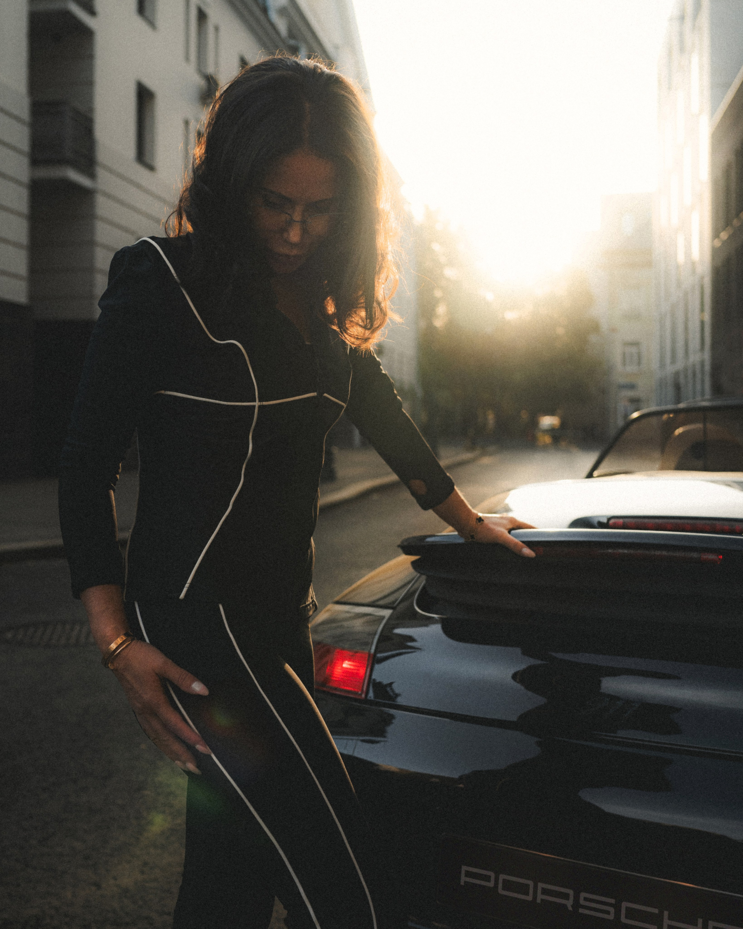 Porsche Carrera 4 Cabriolet x Elina. Фотограф Илья К. в Москве