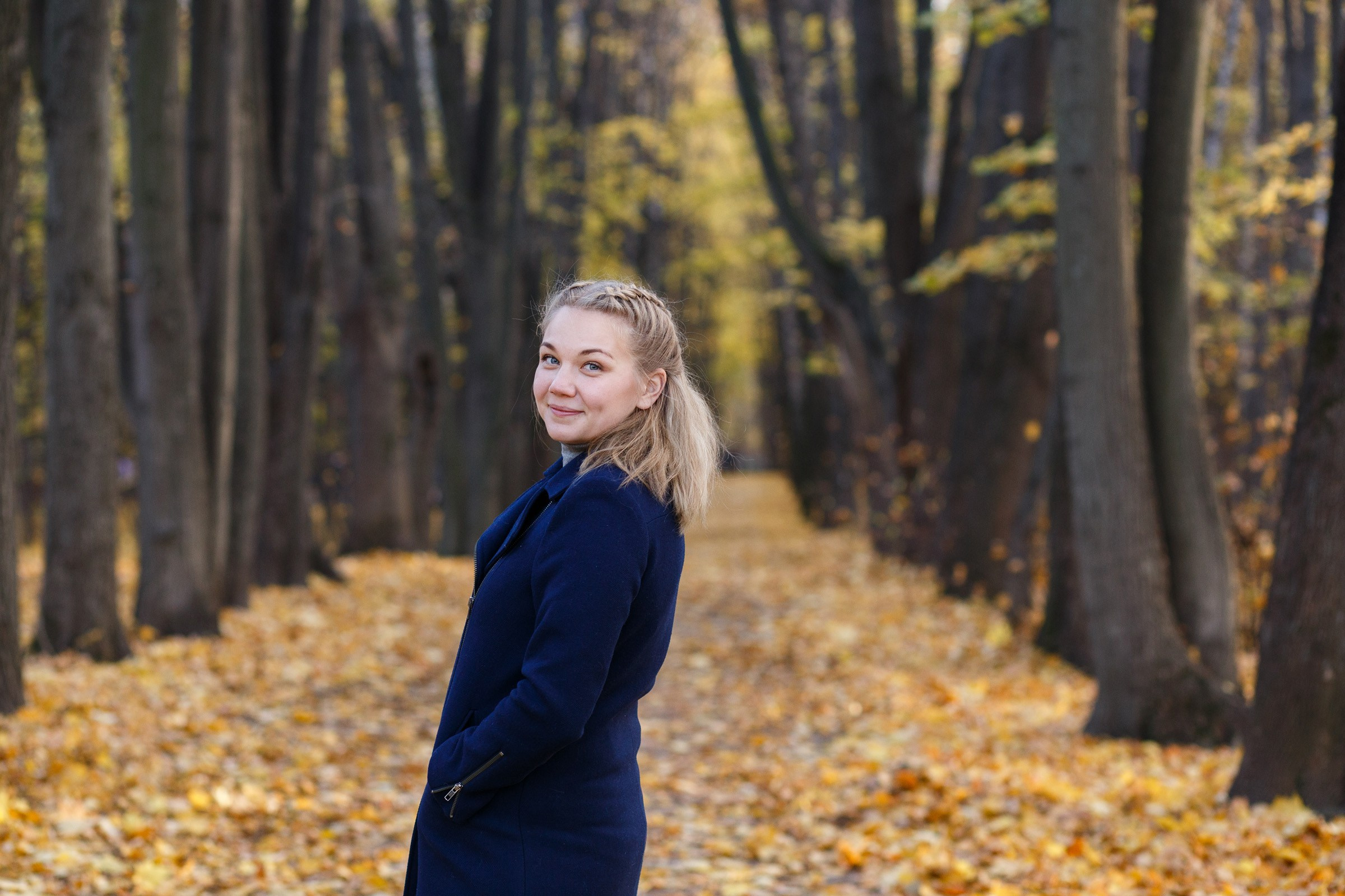 Осенняя прогулка. Семьи, портреты, школьные съемки. Фотограф Лагутина Елена. Москва