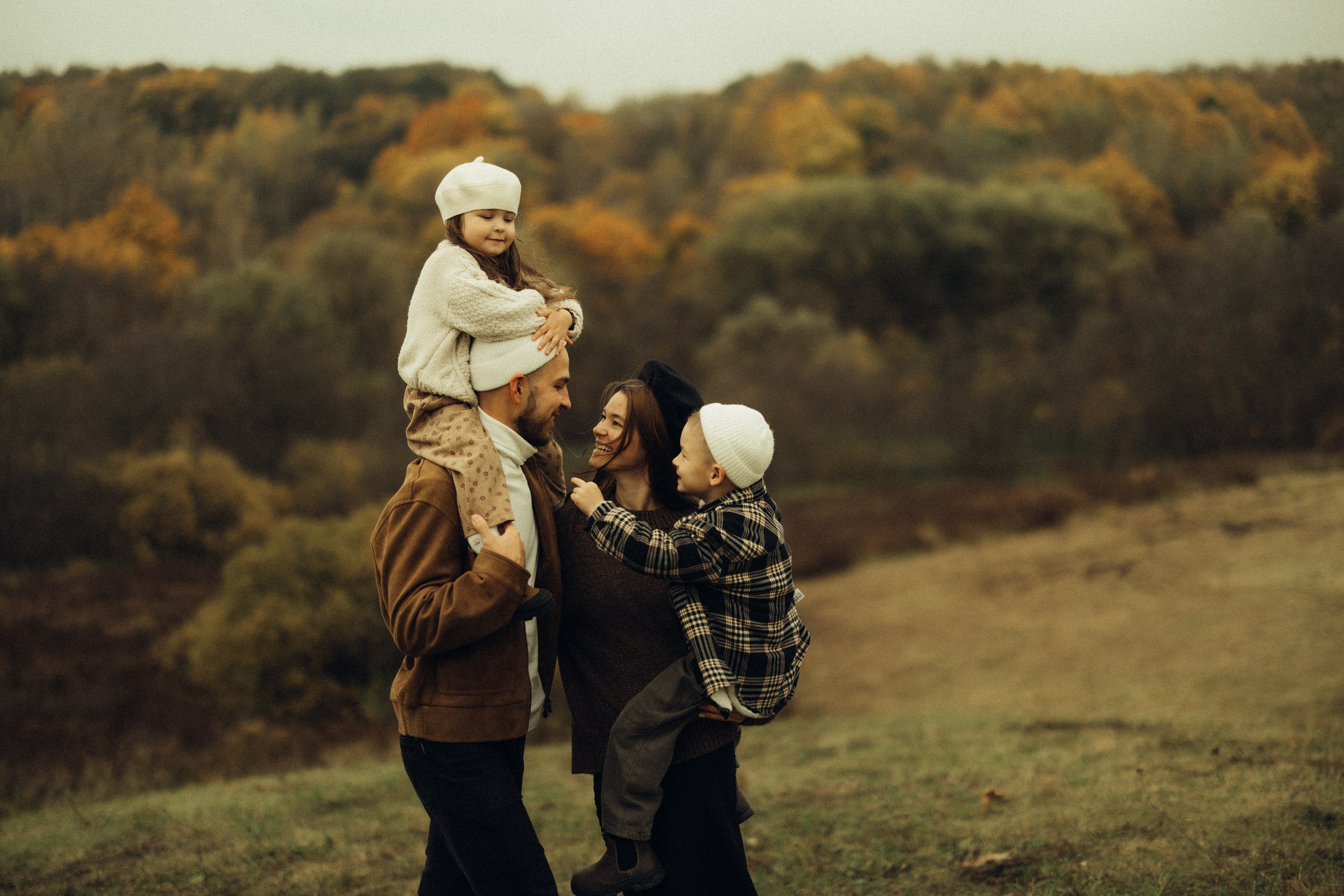 Света, Дима, Сара, Лев. Семейный фотограф Оля Гладченко