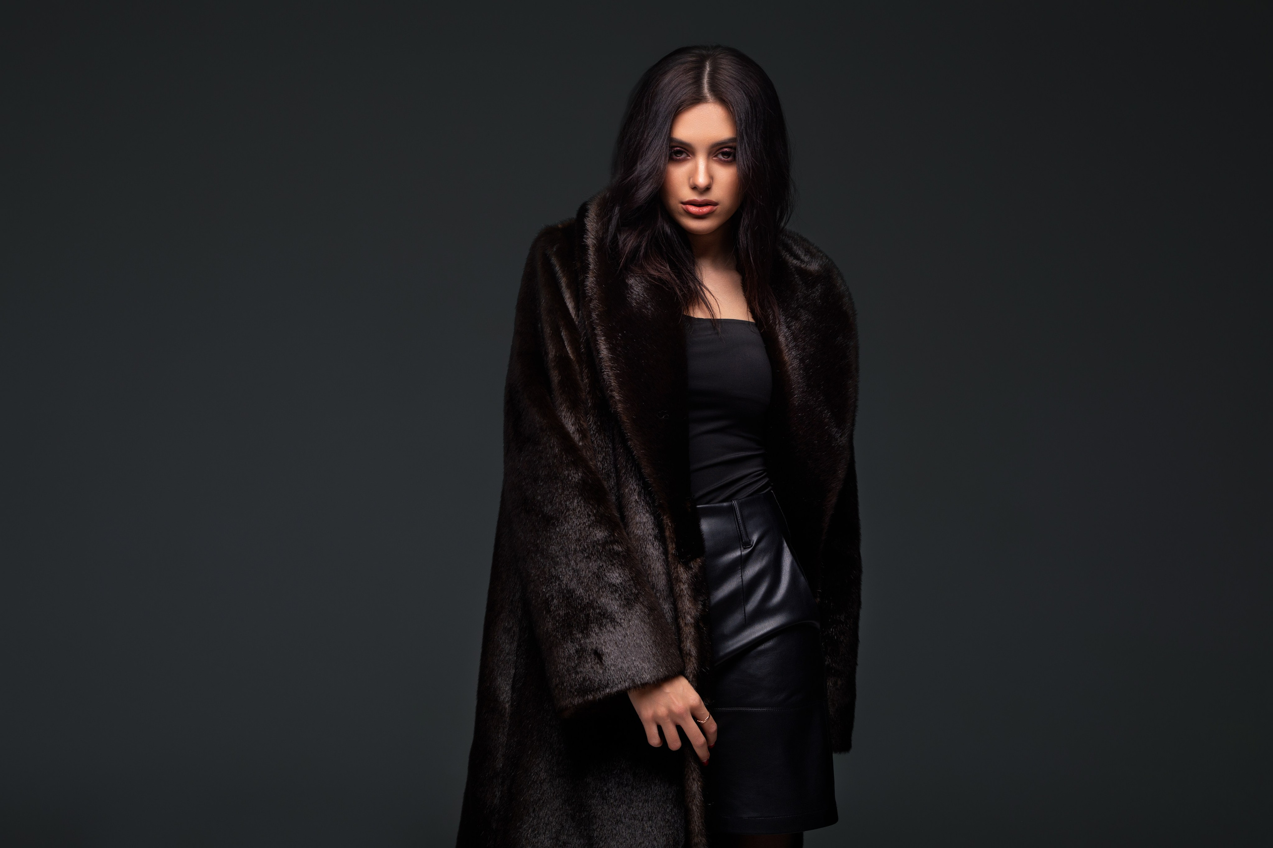 Съемка с Марианной в студии на циклораме в формате для «себя»