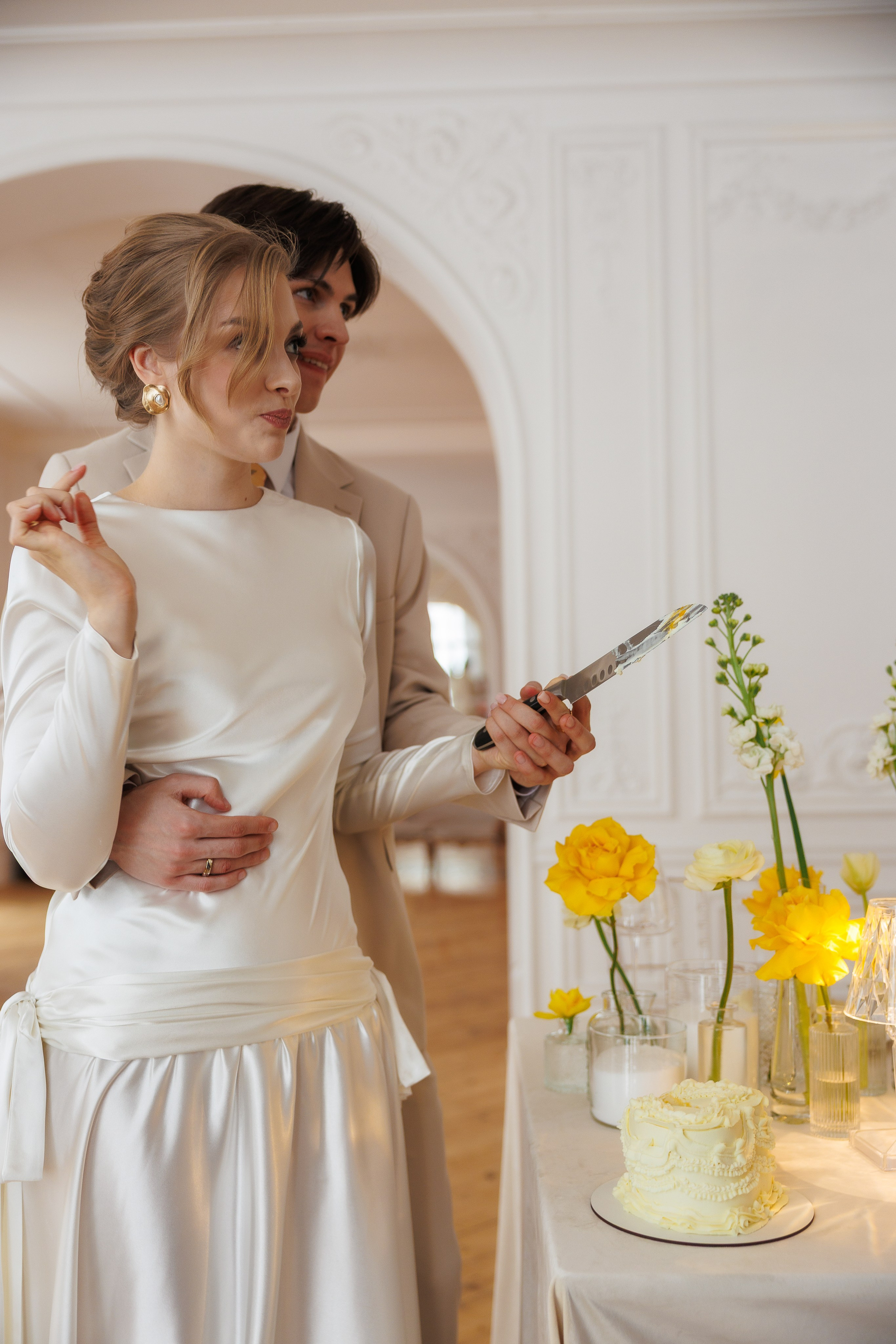 Камерная свадьба: весеннее настроение. Свадебный и семейный фотограф в Москве Красинская Мария