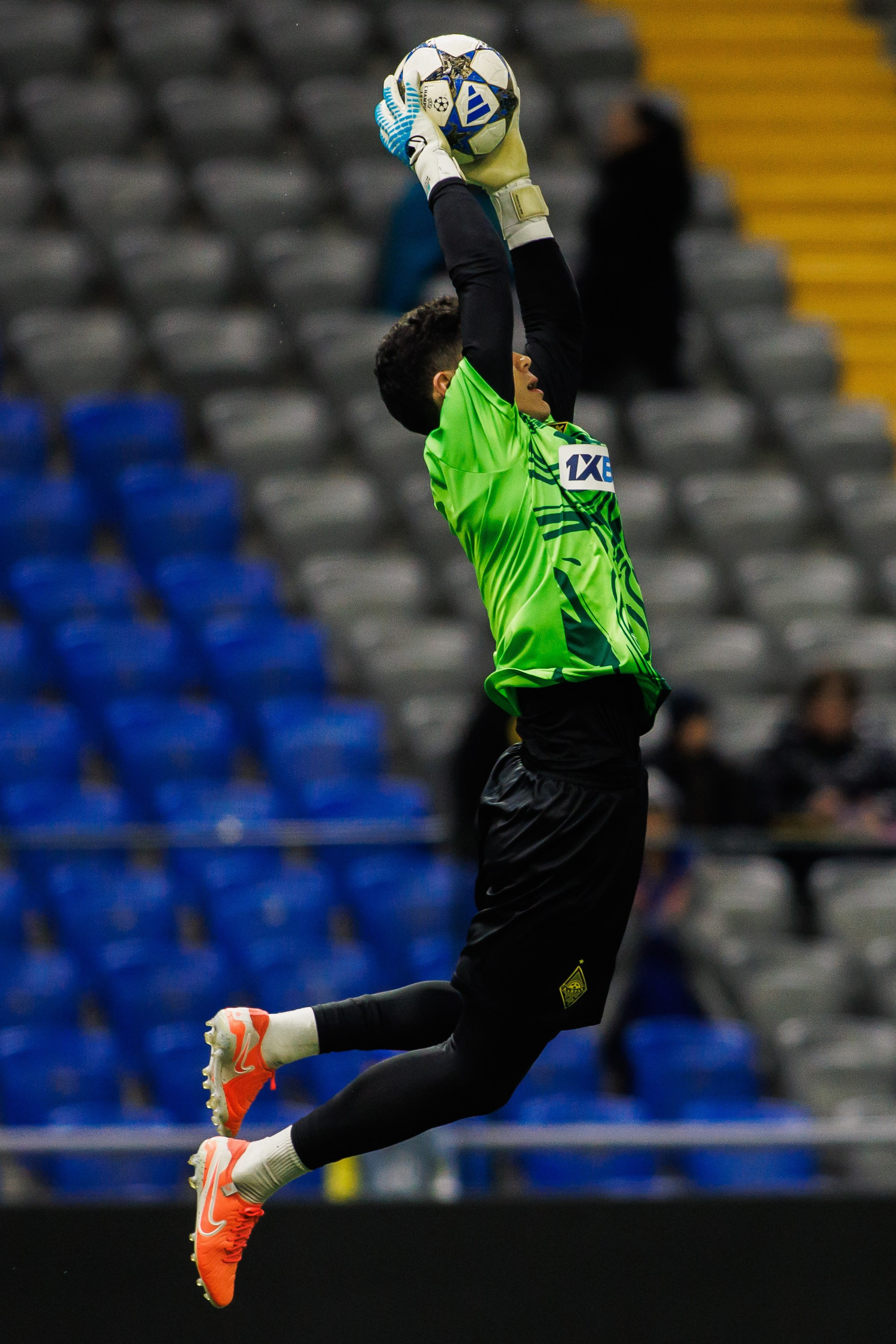 UEFA Champions League 25/26 Kairat — Olympiacos. Photographer Danil Aykin