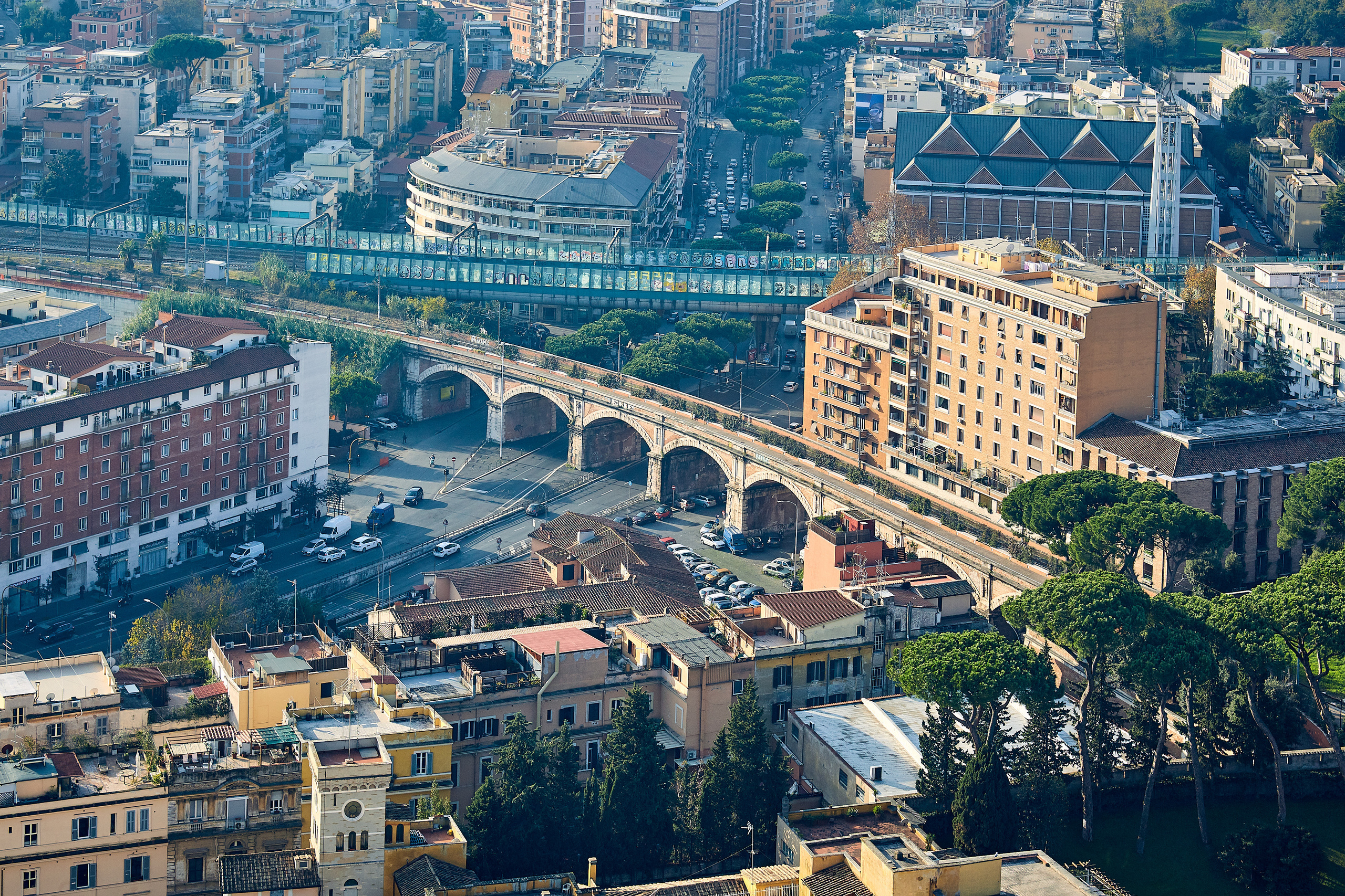 Лучший вид на Рим открывается именно с крыши собора Святого Петра