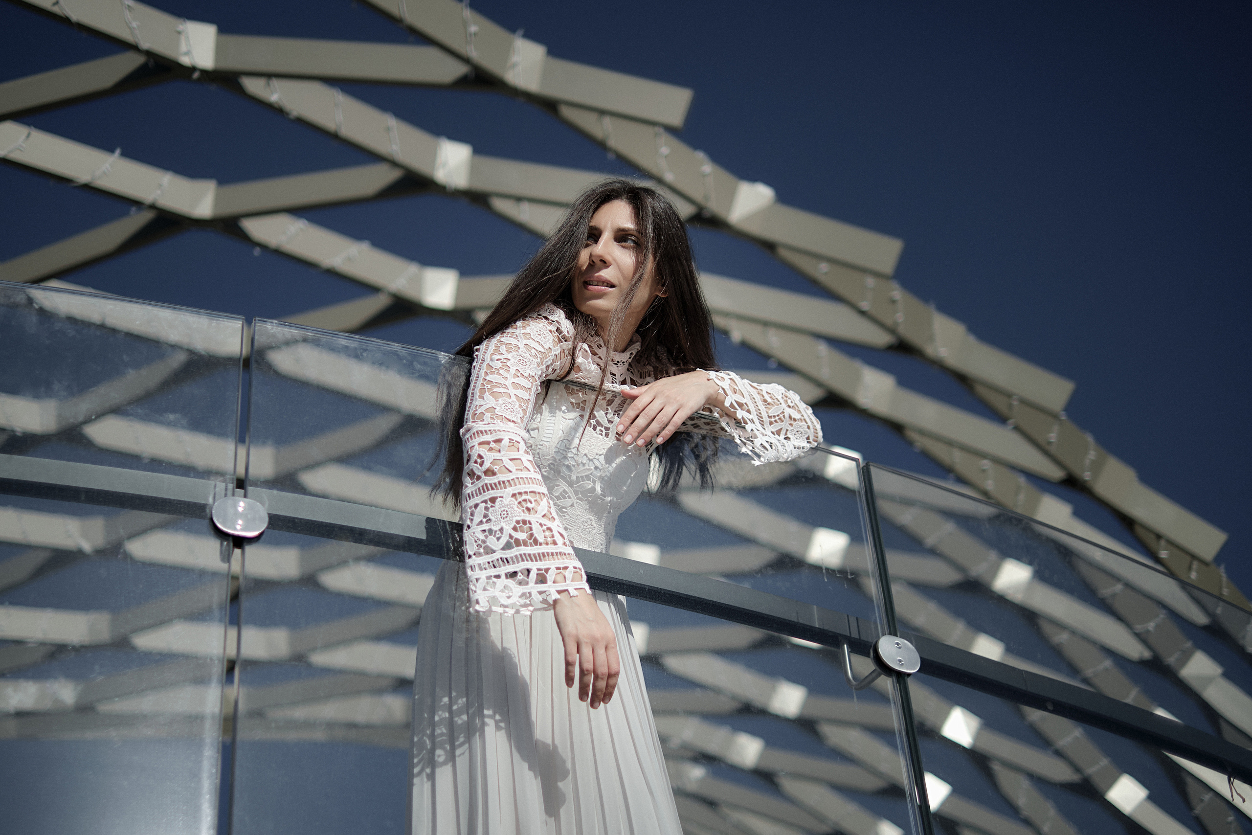 Early morning in the big city. Aleksandr Kobtsev