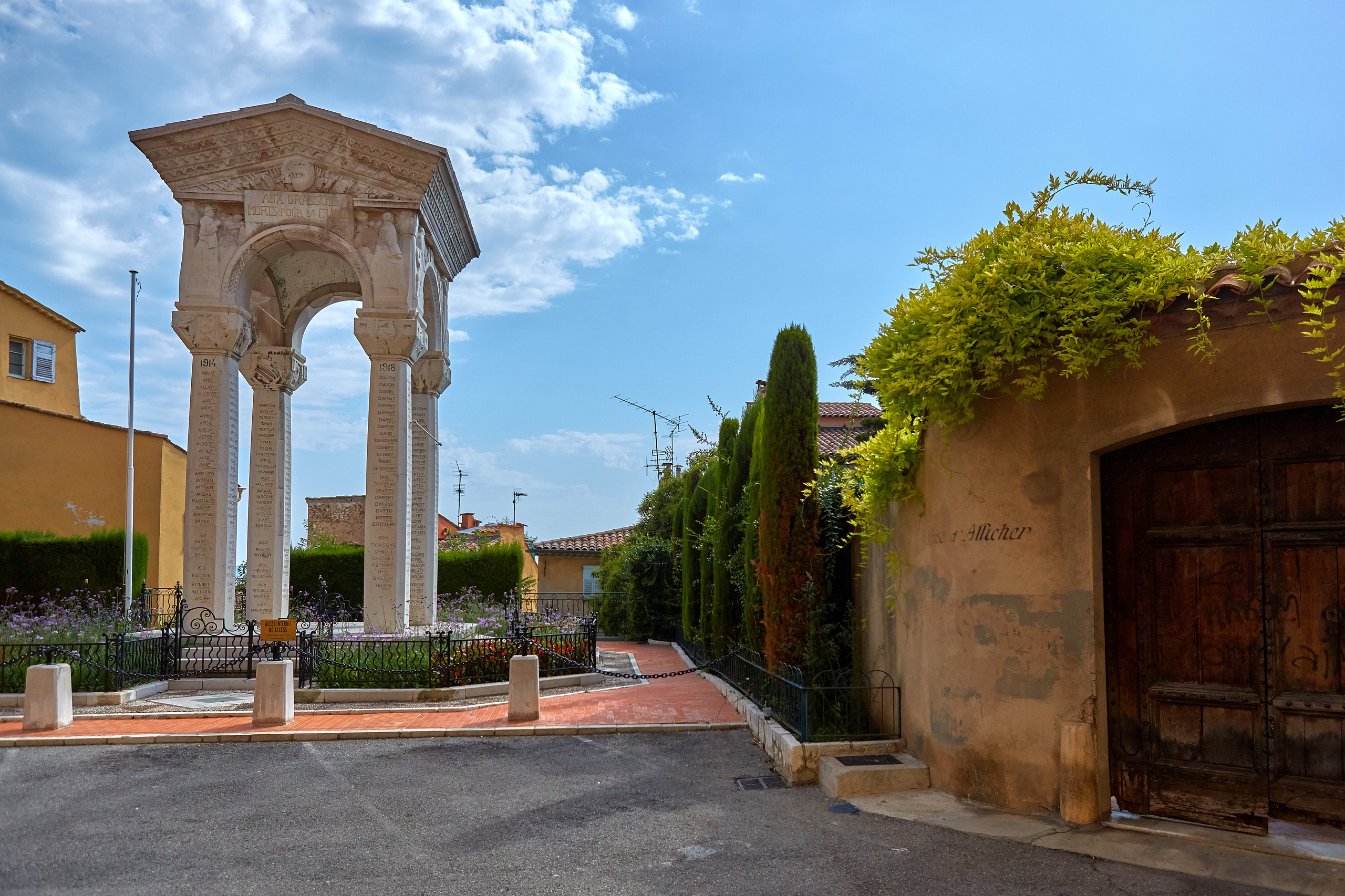 Grasse / France / august 2019. Aleksandr Kobtsev