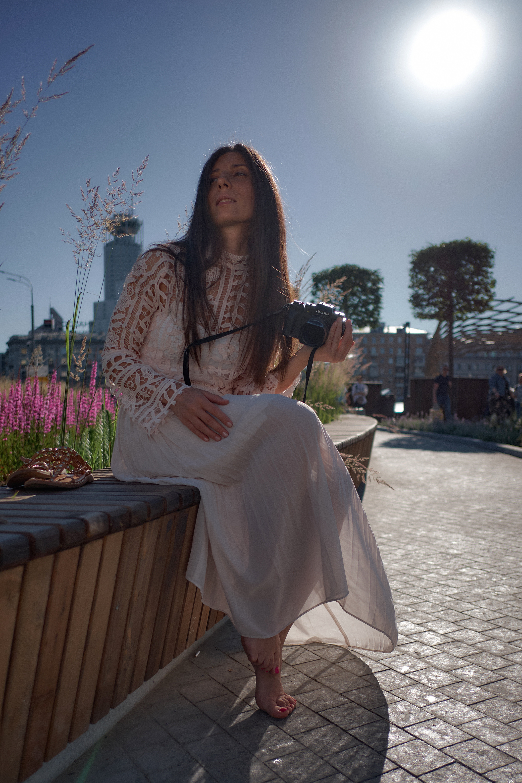 Early morning in the big city. Aleksandr Kobtsev