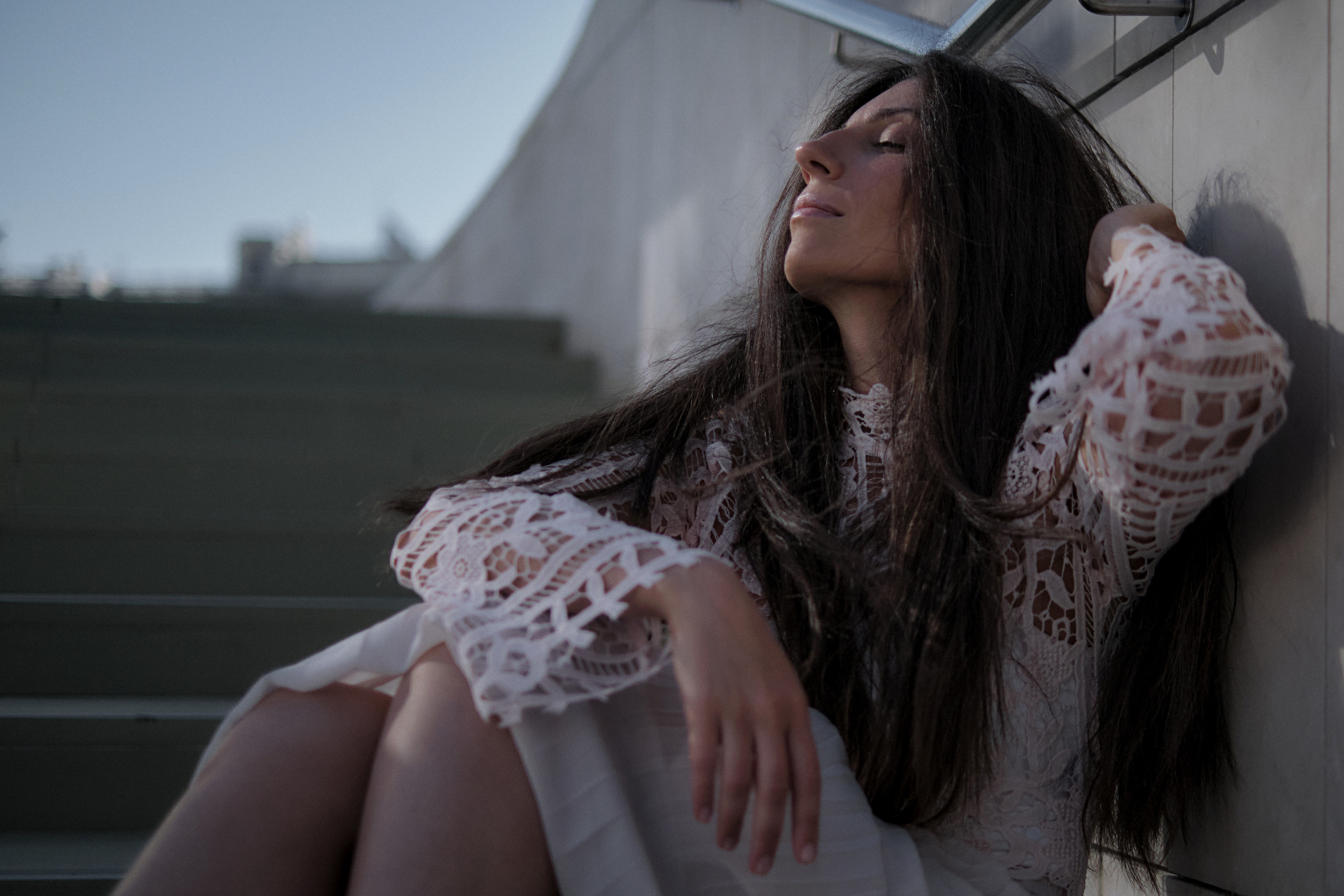 Early morning in the big city. Aleksandr Kobtsev