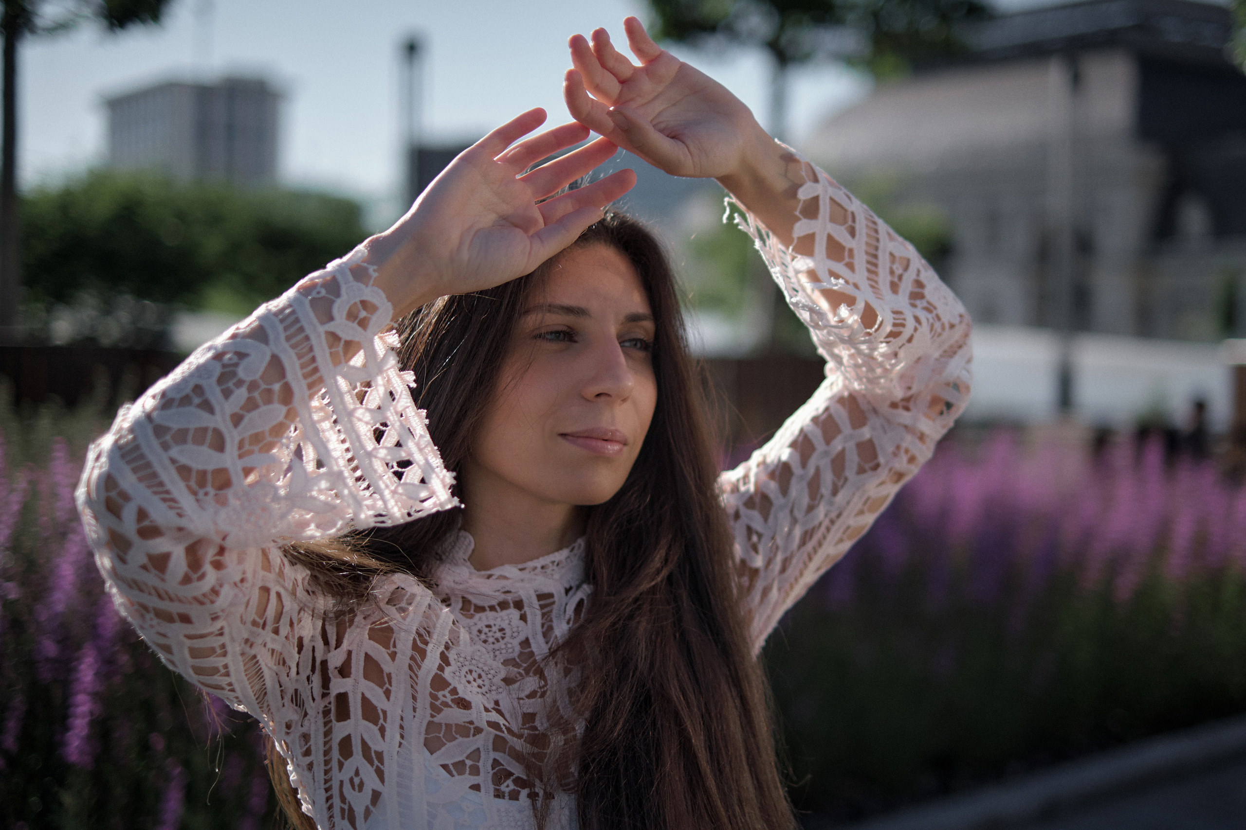 Early morning in the big city. Aleksandr Kobtsev