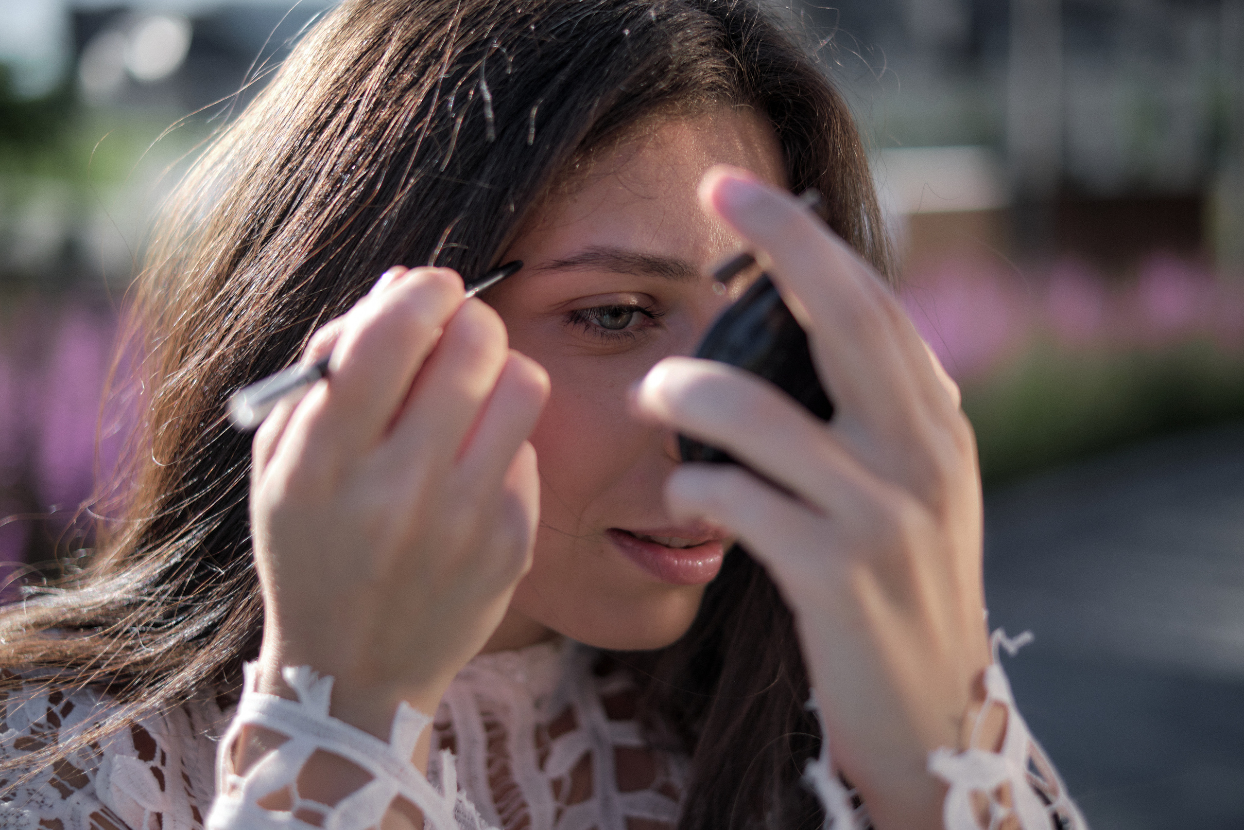 Early morning in the big city. Aleksandr Kobtsev