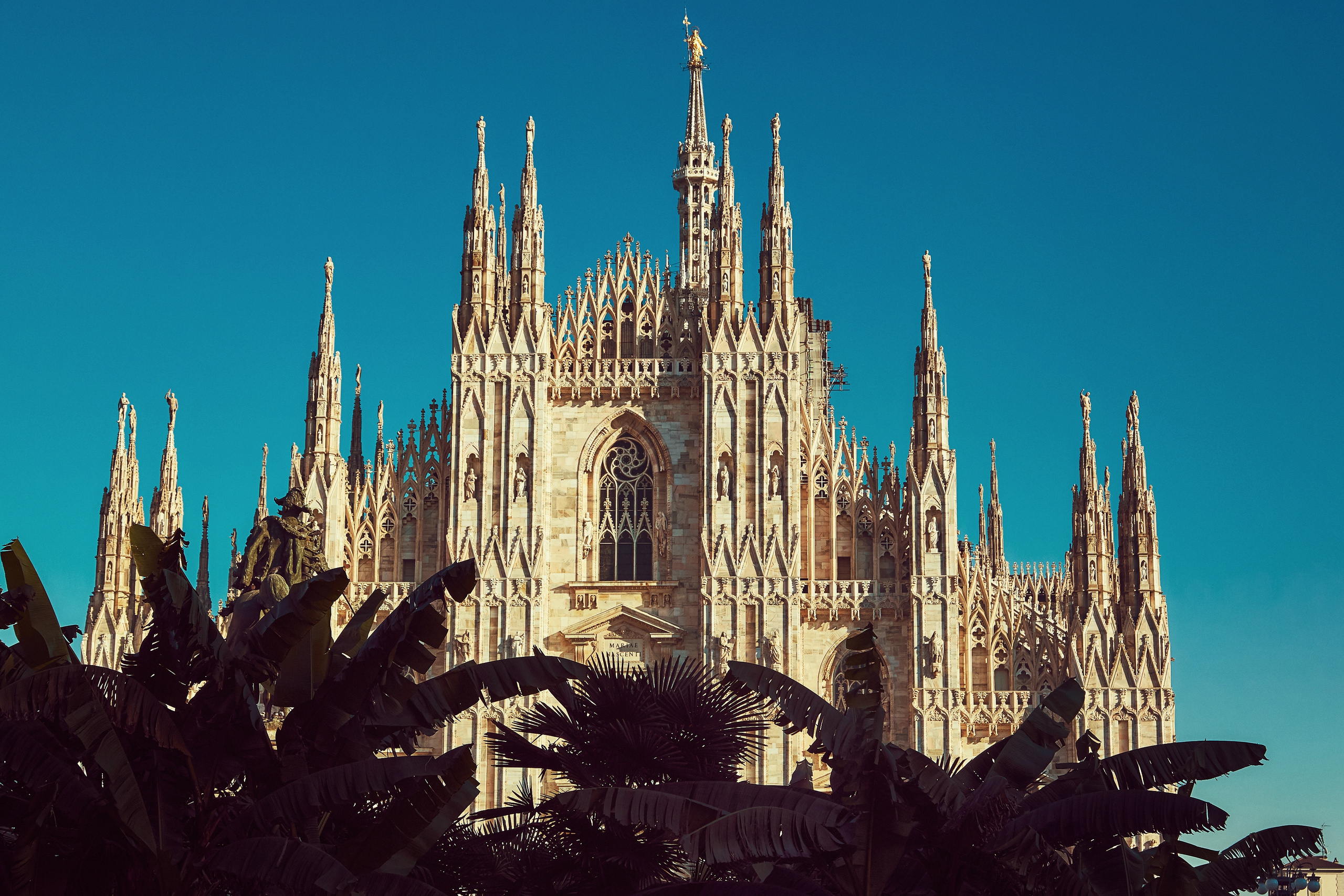 Миланский собор Duomo di Milano или базилика Собор Рождества Девы Марии, архитектор Simone da Orsenigo