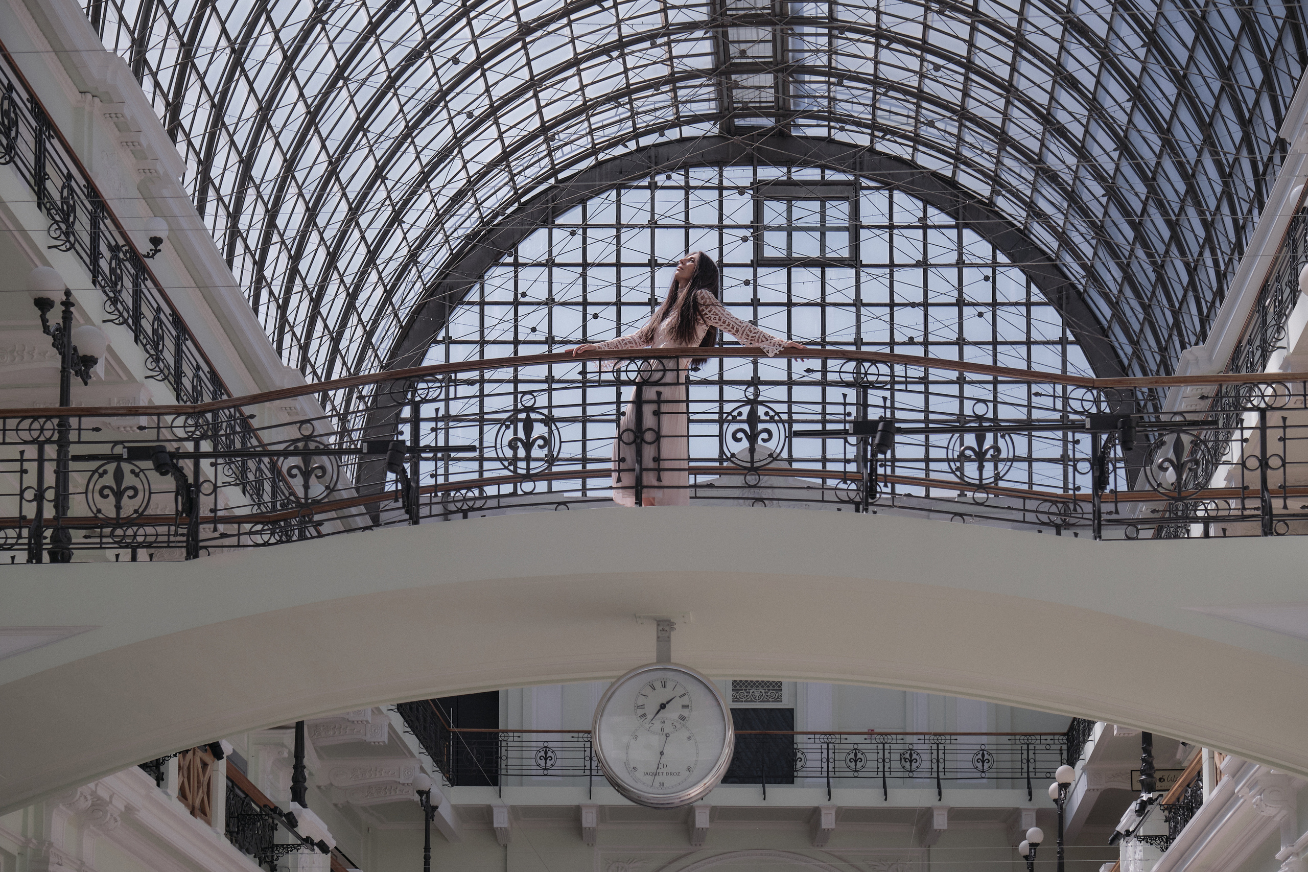 Early morning in the big city. Aleksandr Kobtsev