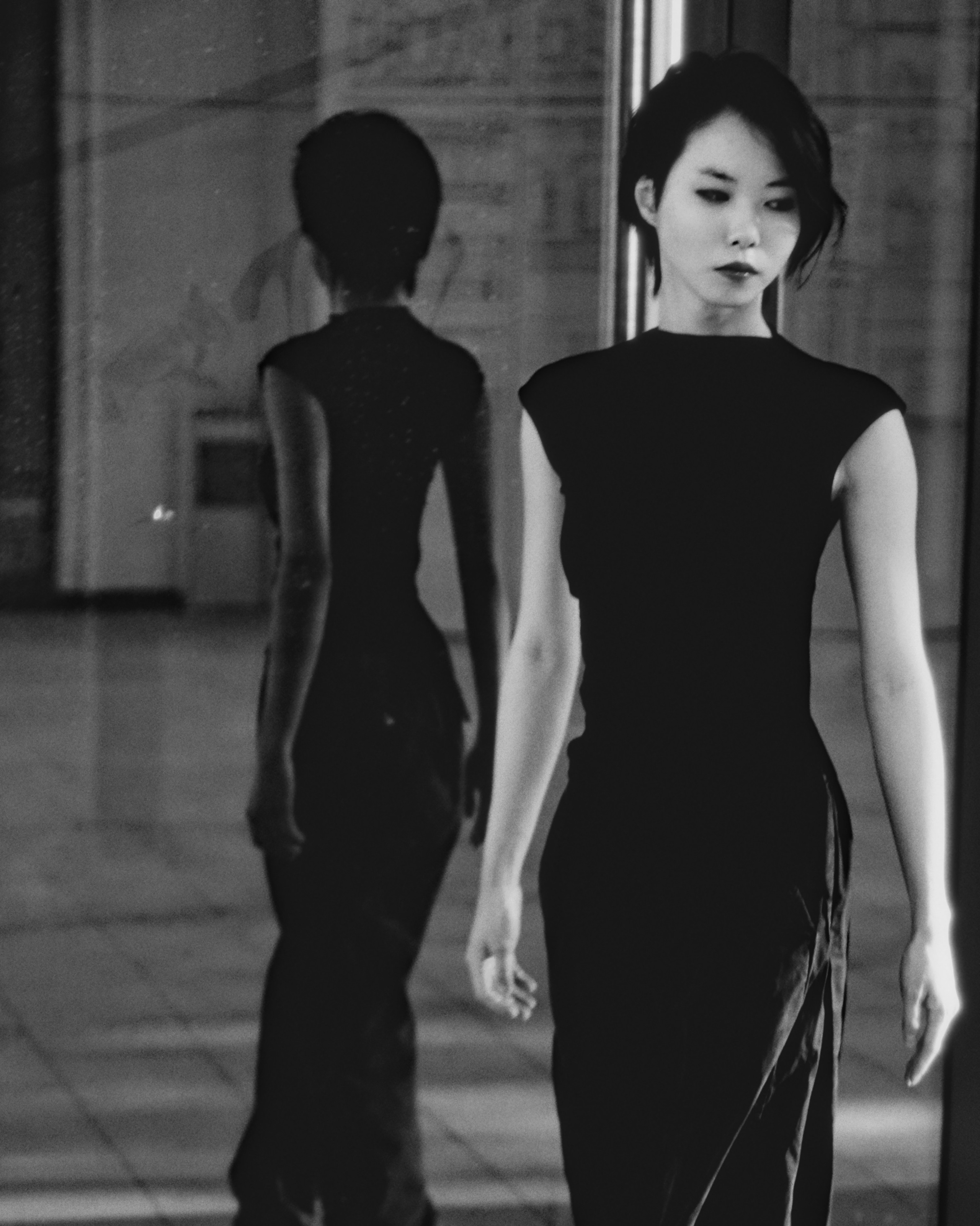 Азиатская черно-белая фотография от портретного фотографа и видеографа Кошеренковой Екатерины