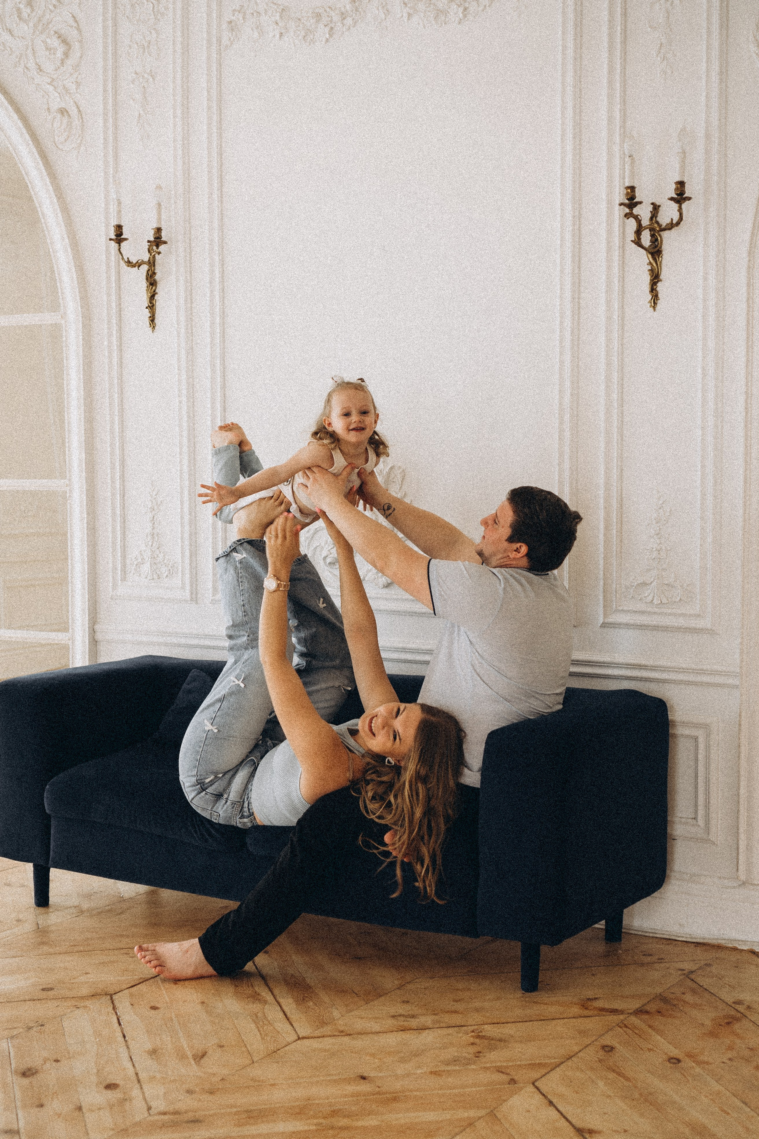 Семейная история в студии. Профессиональный фотограф, Санкт-Петербург — Виктория Богомолова