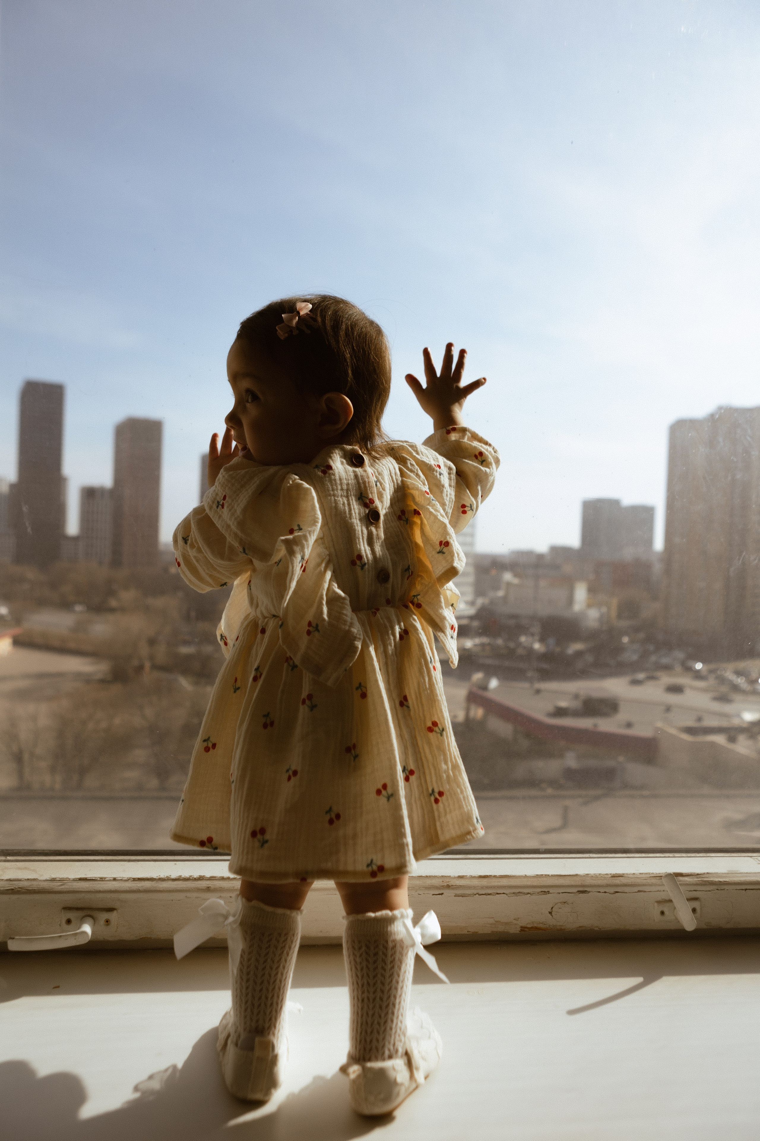 Семейная фотосессия на день рожденья девочки 1 год в студии