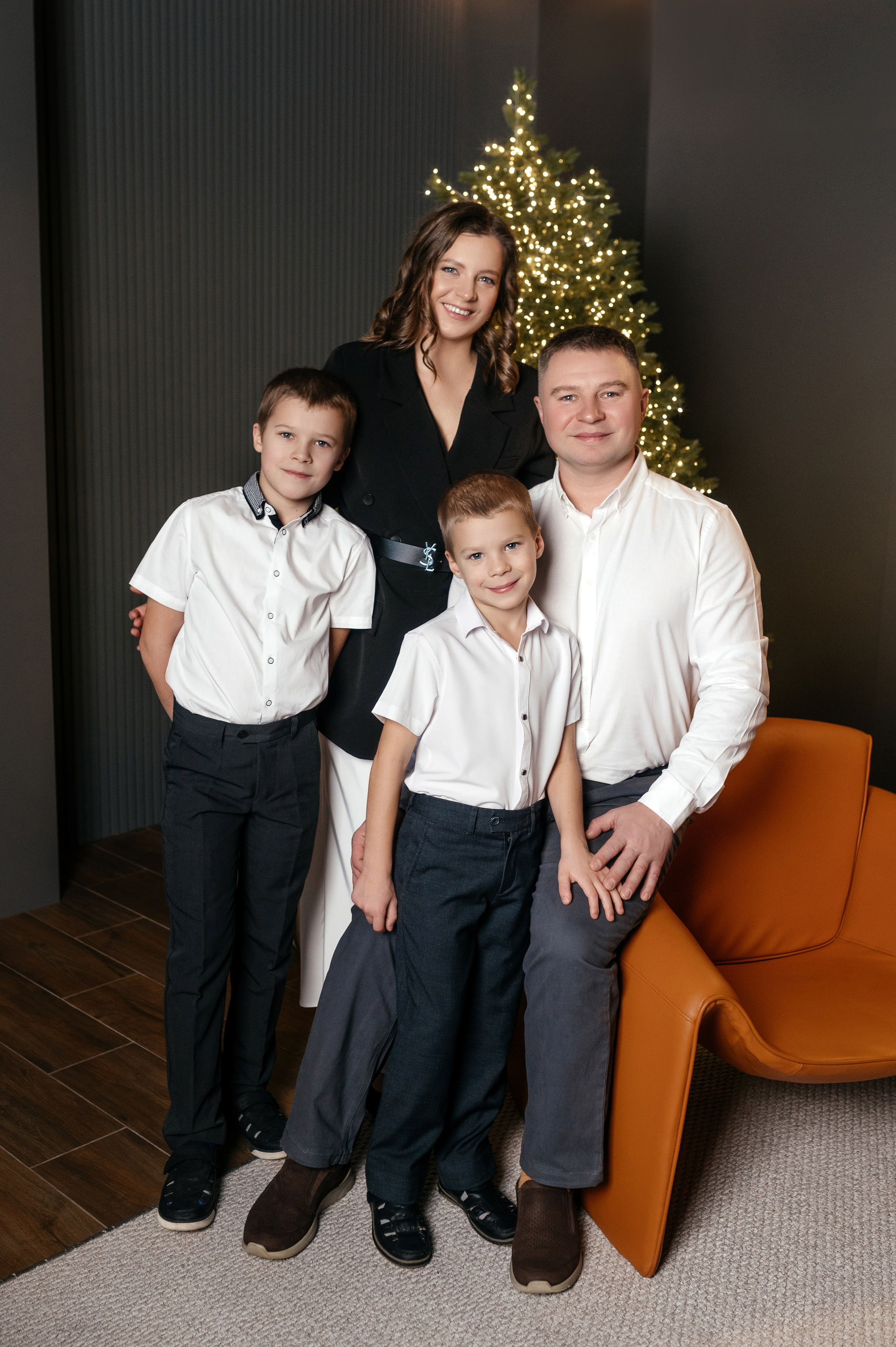 Новогодняя семейная история. Свадебный и студийный фотограф Ирина Котикова