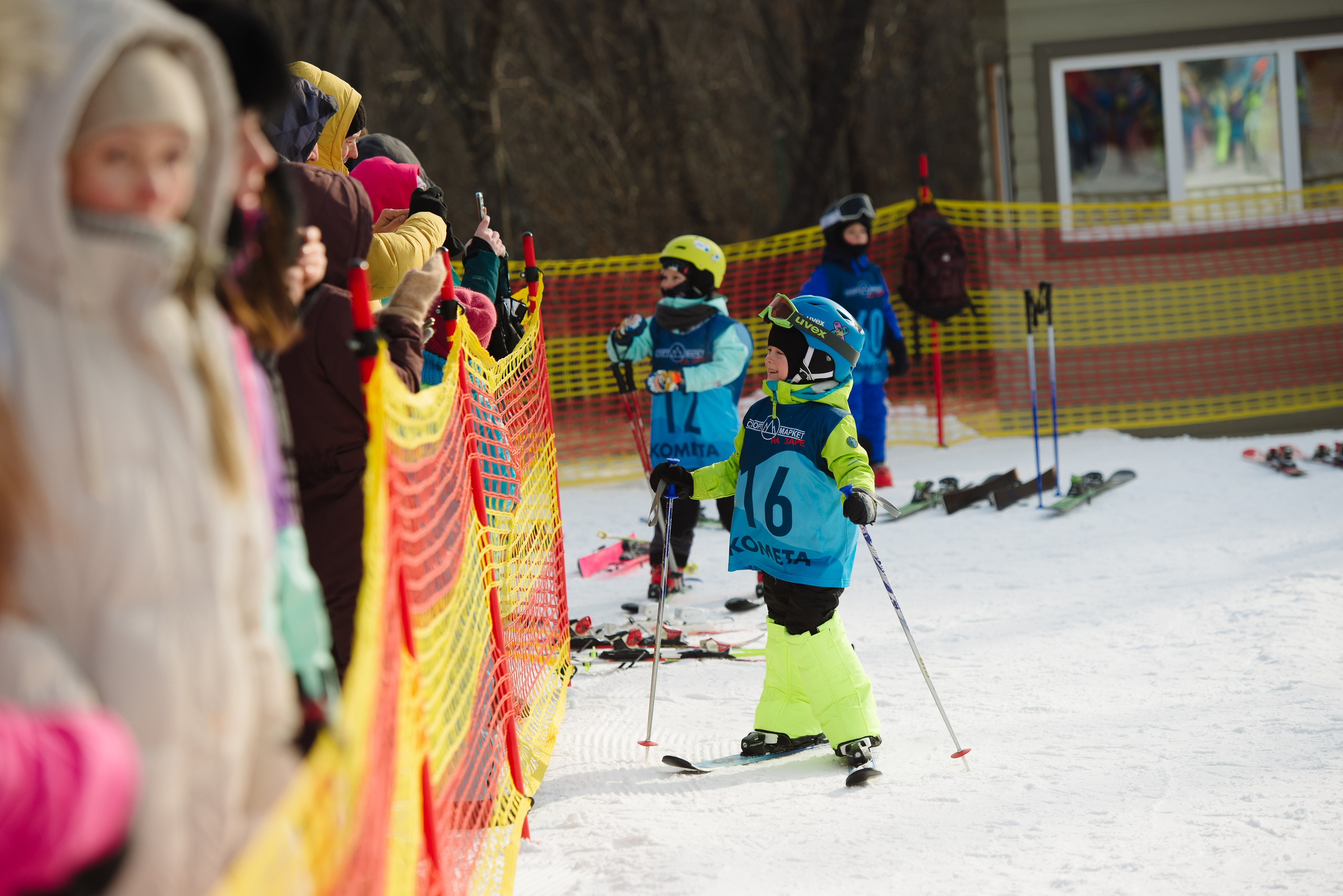 Детские соревнования/Лыжи. Фотограф Мария Каюрова