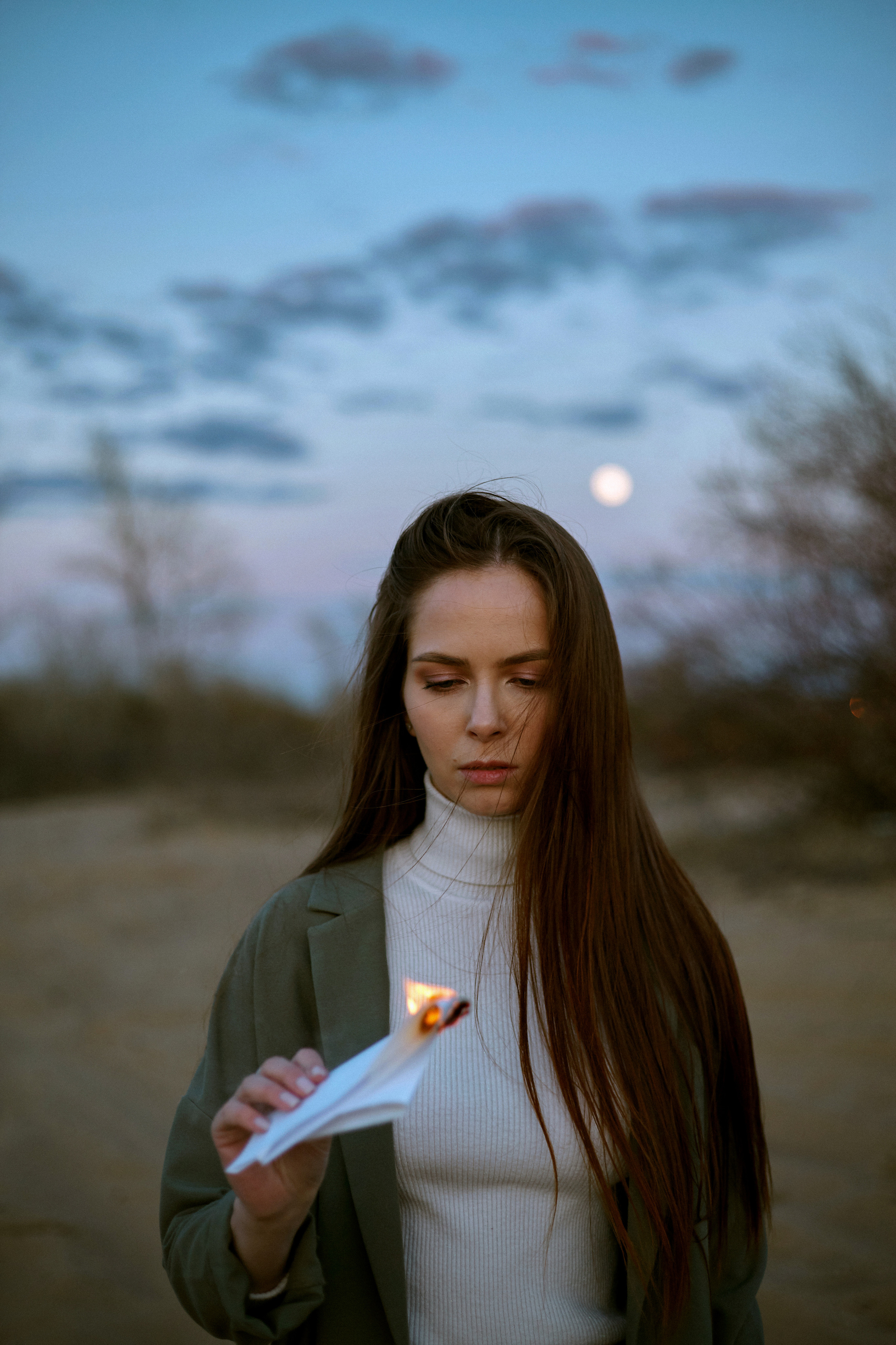 фотосессия для девушки весной