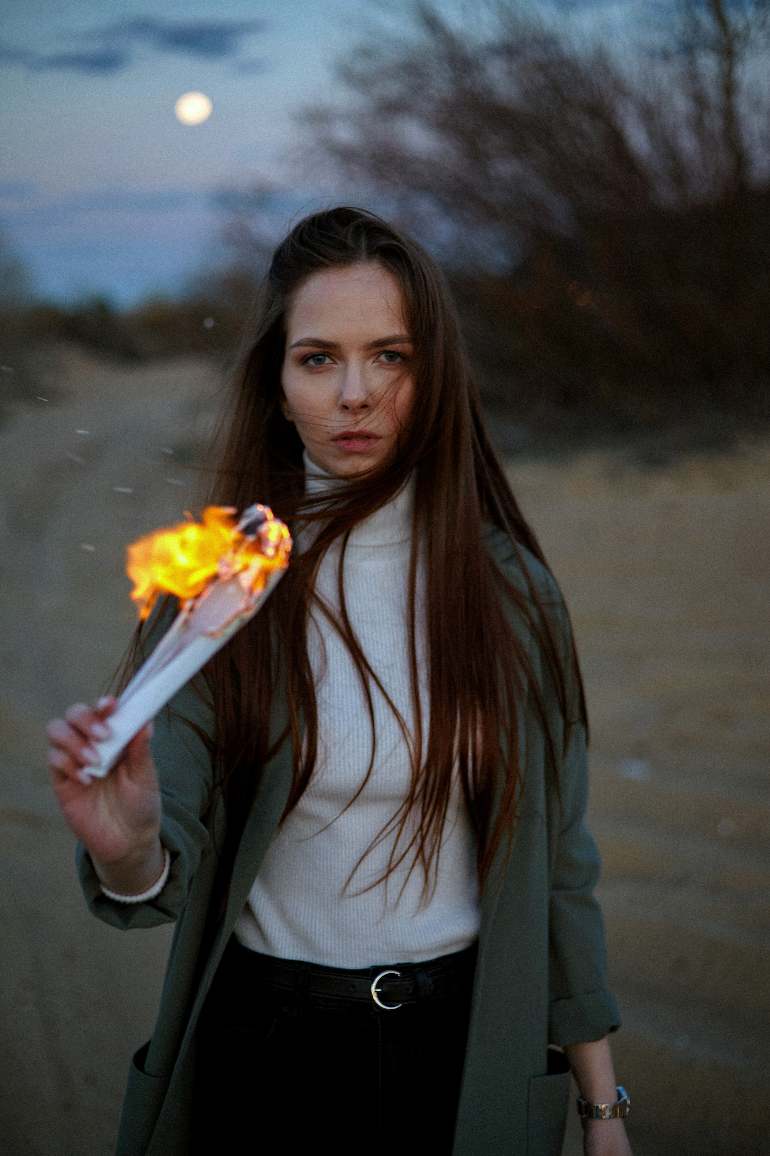 фотосессия для девушки весной