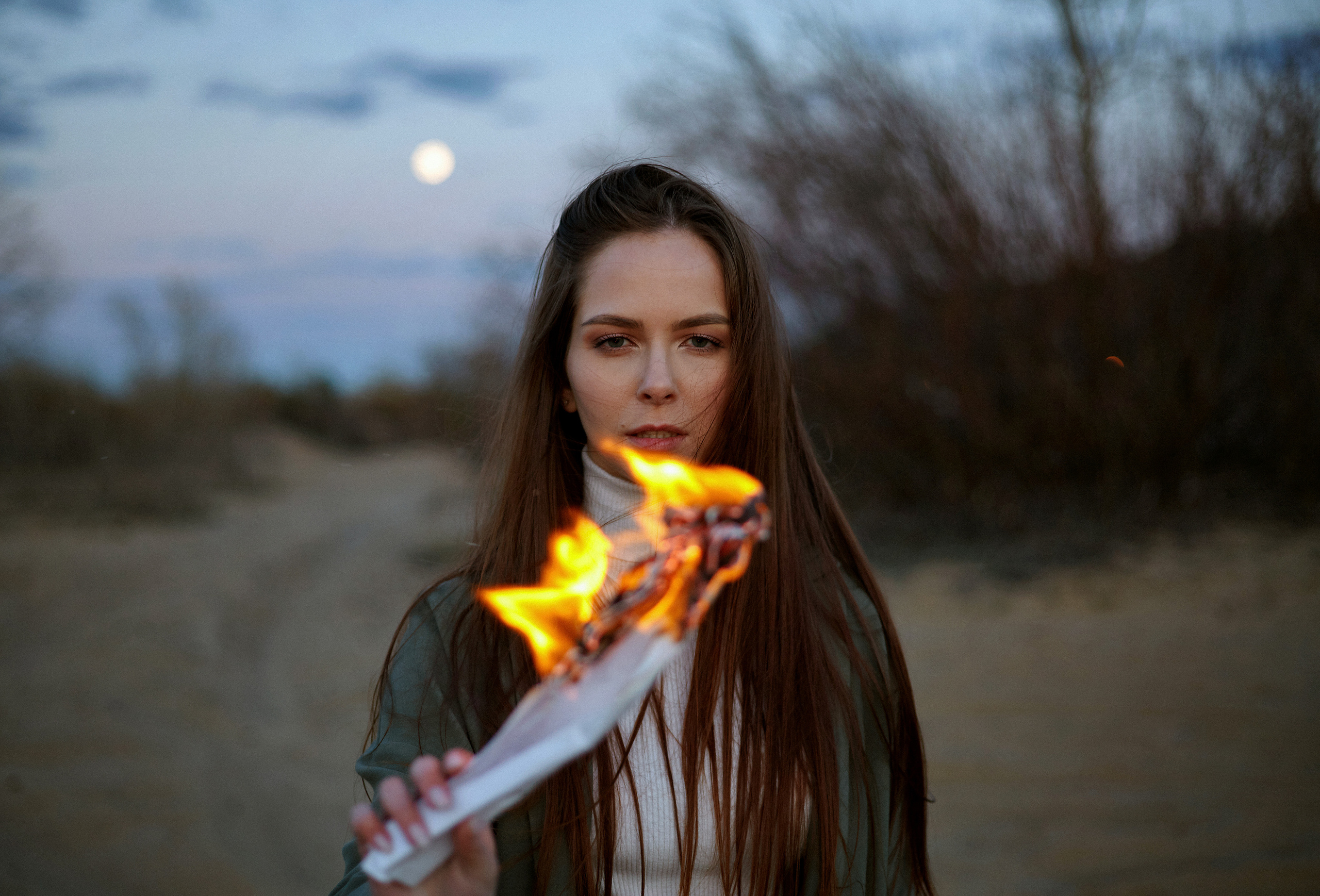 фотосессия для девушки весной