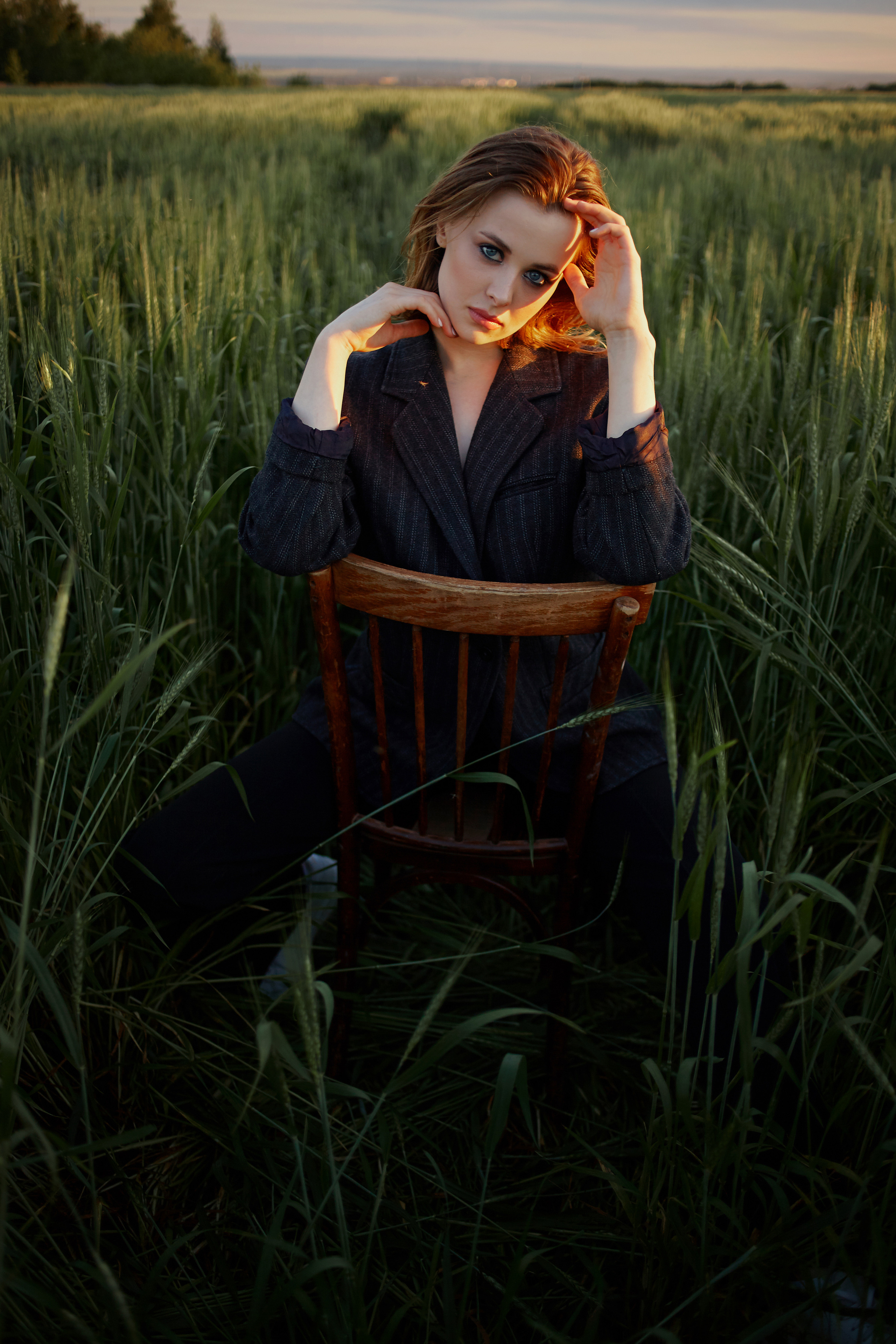 фотосессия для девушки летом