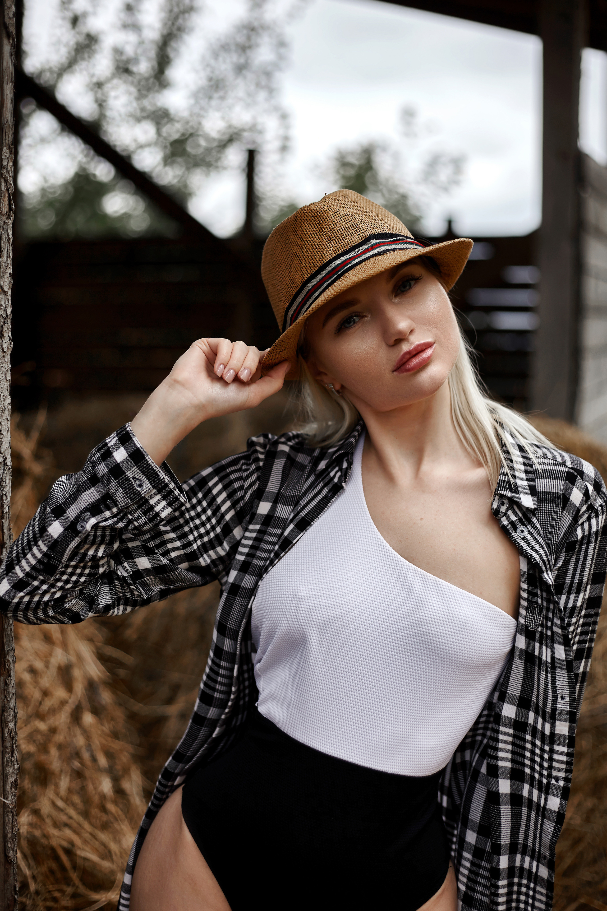 фотосессия для девушки летом