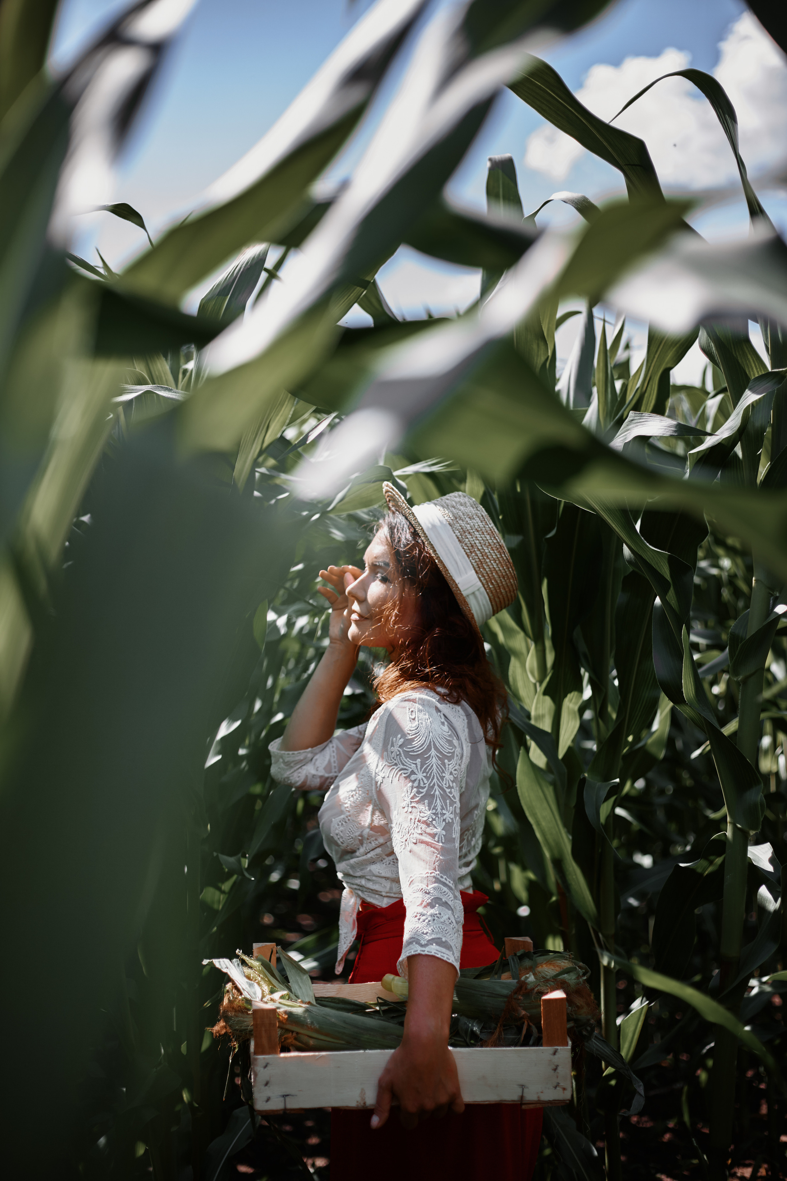 фотосессия для девушки на природе