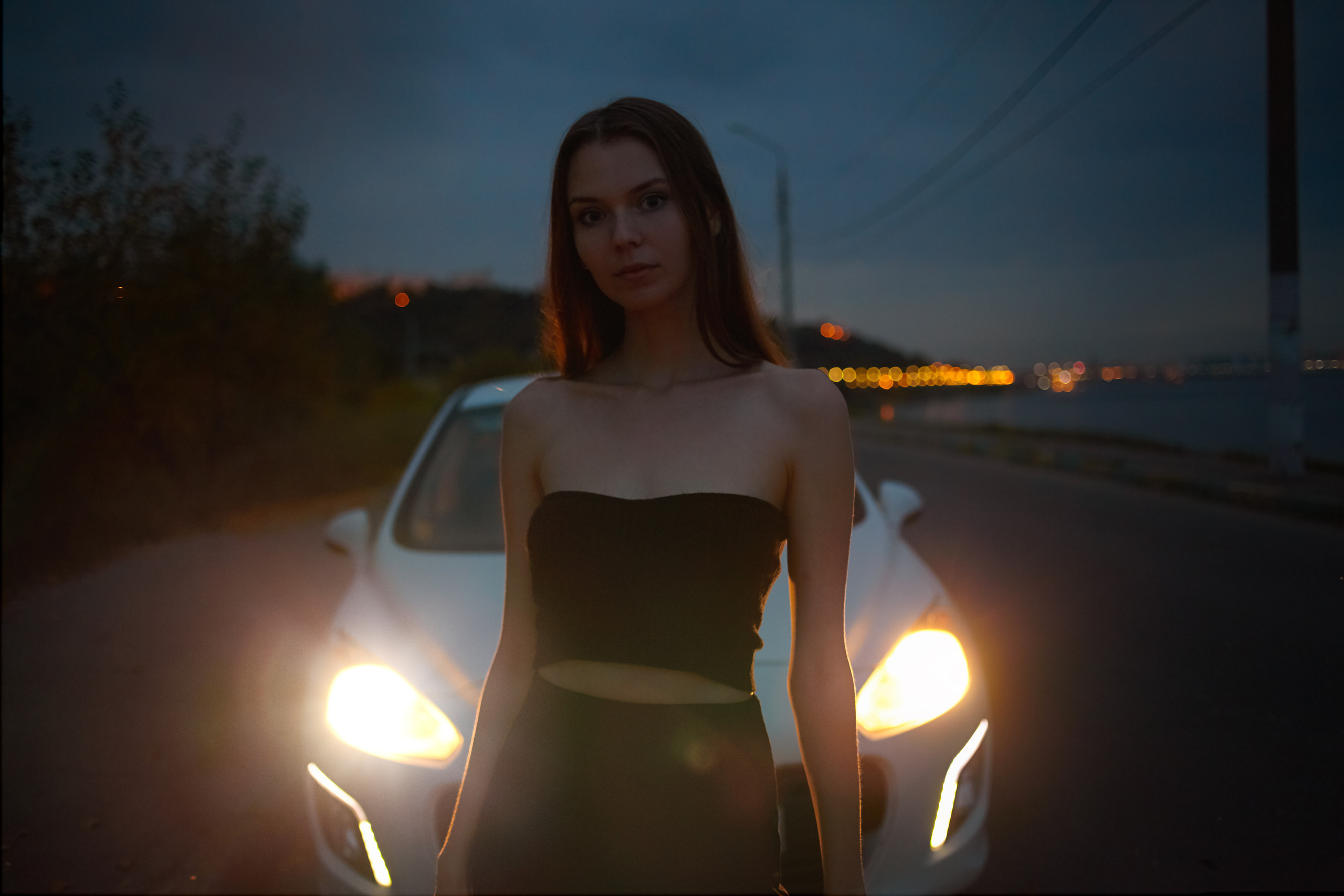 фотосессия для девушки летом